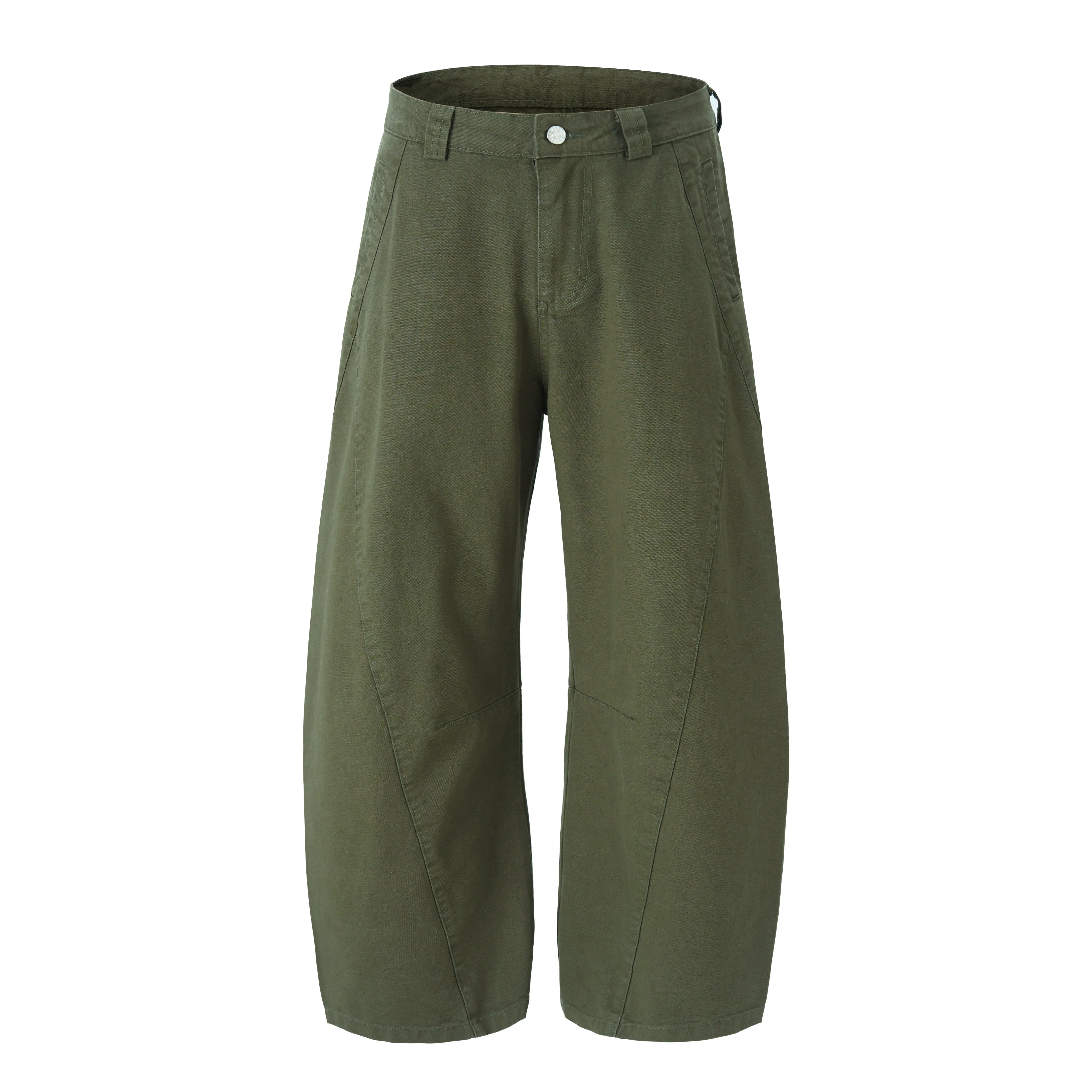 Omirad Solid Wide-Leg Utility Pants sold by Omirad product image thumbnail 4