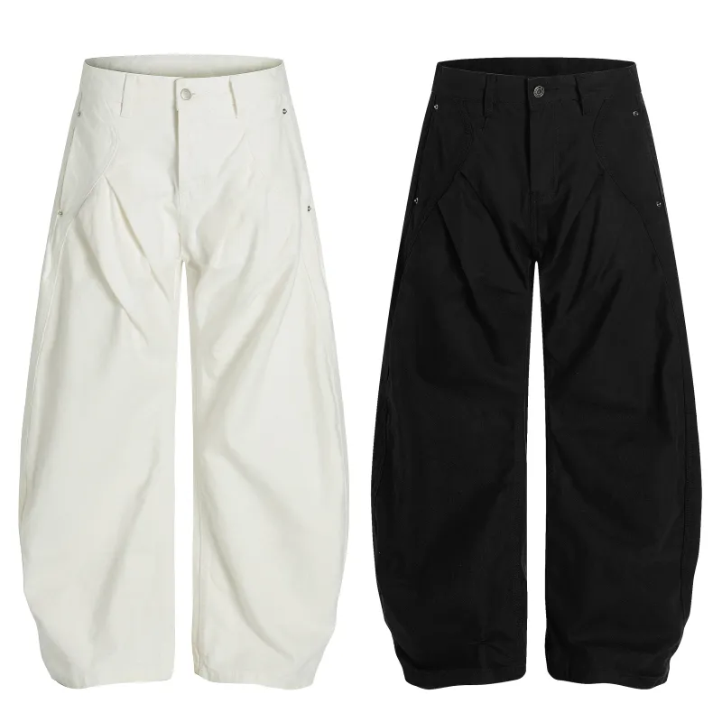 Omirad Sculpted Wide-Leg Pants made by Omirad