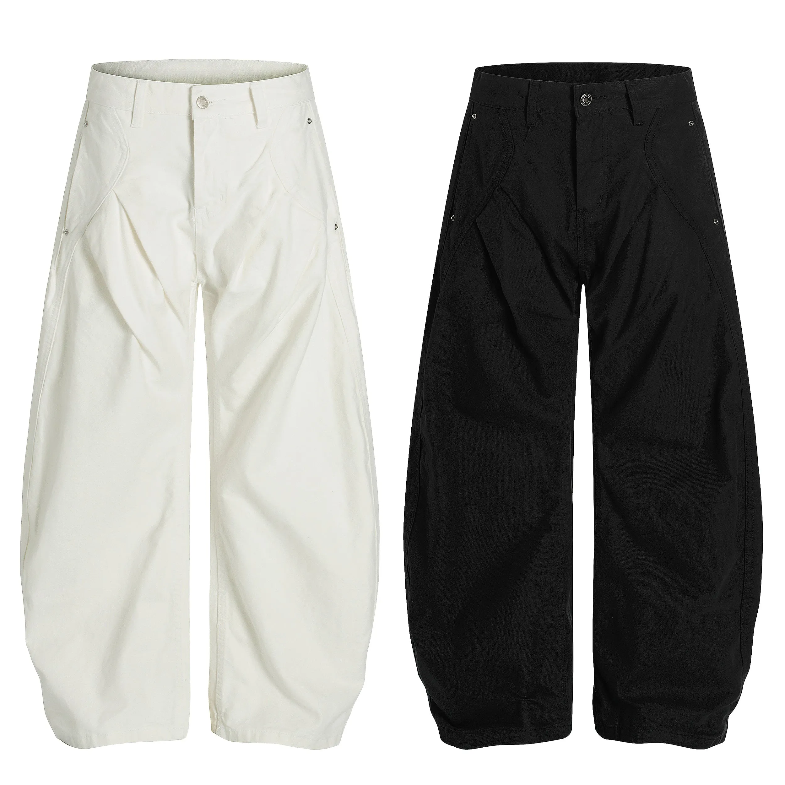 Omirad Sculpted Wide-Leg Pants sold by Omirad