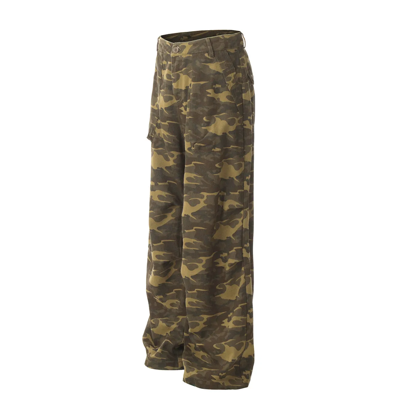 Omirad Washed Camo Wide Pants sold by Omirad product image thumbnail 3