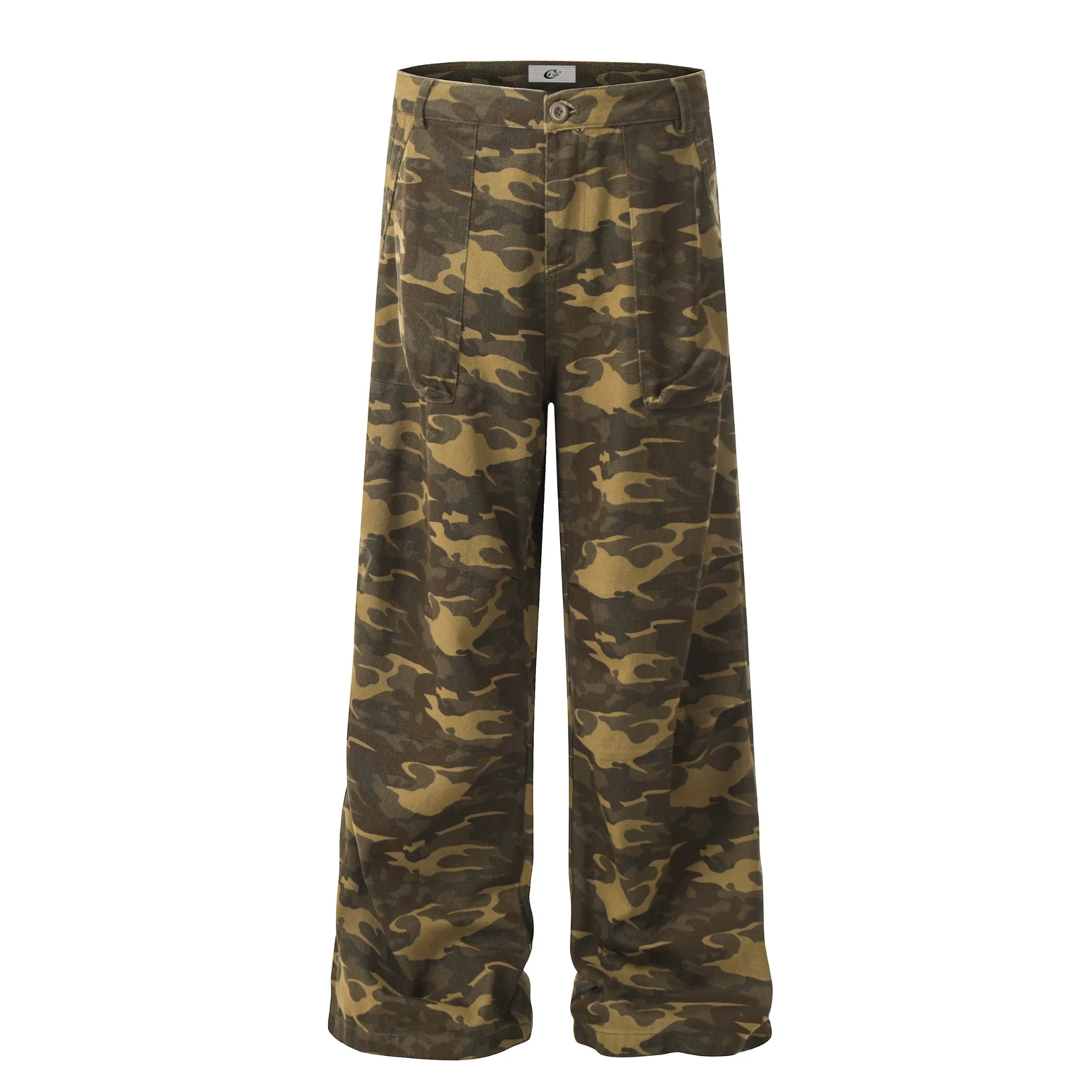 Omirad Washed Camo Wide Pants sold by Omirad product image thumbnail 2