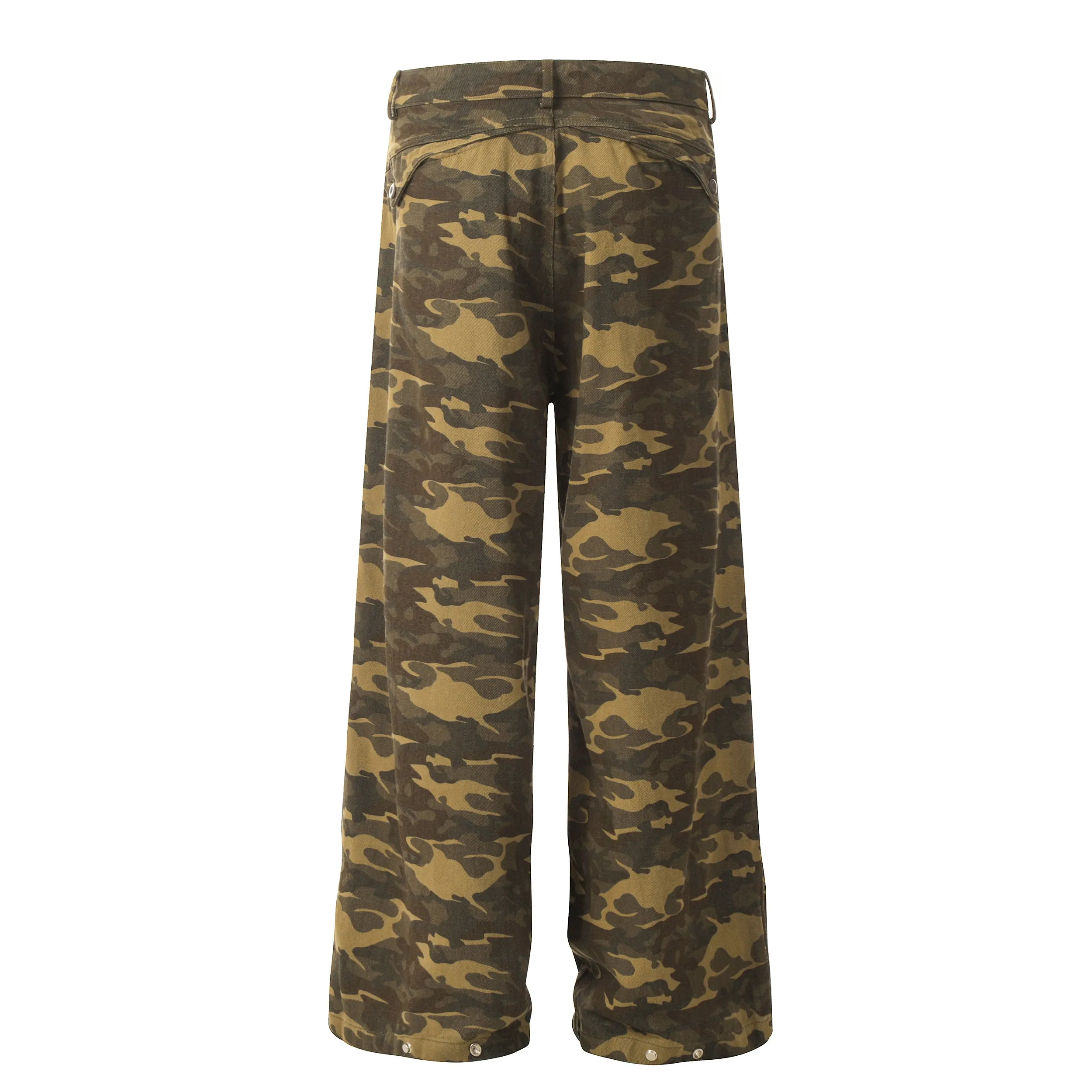 Omirad Washed Camo Wide Pants sold by Omirad product image thumbnail 4