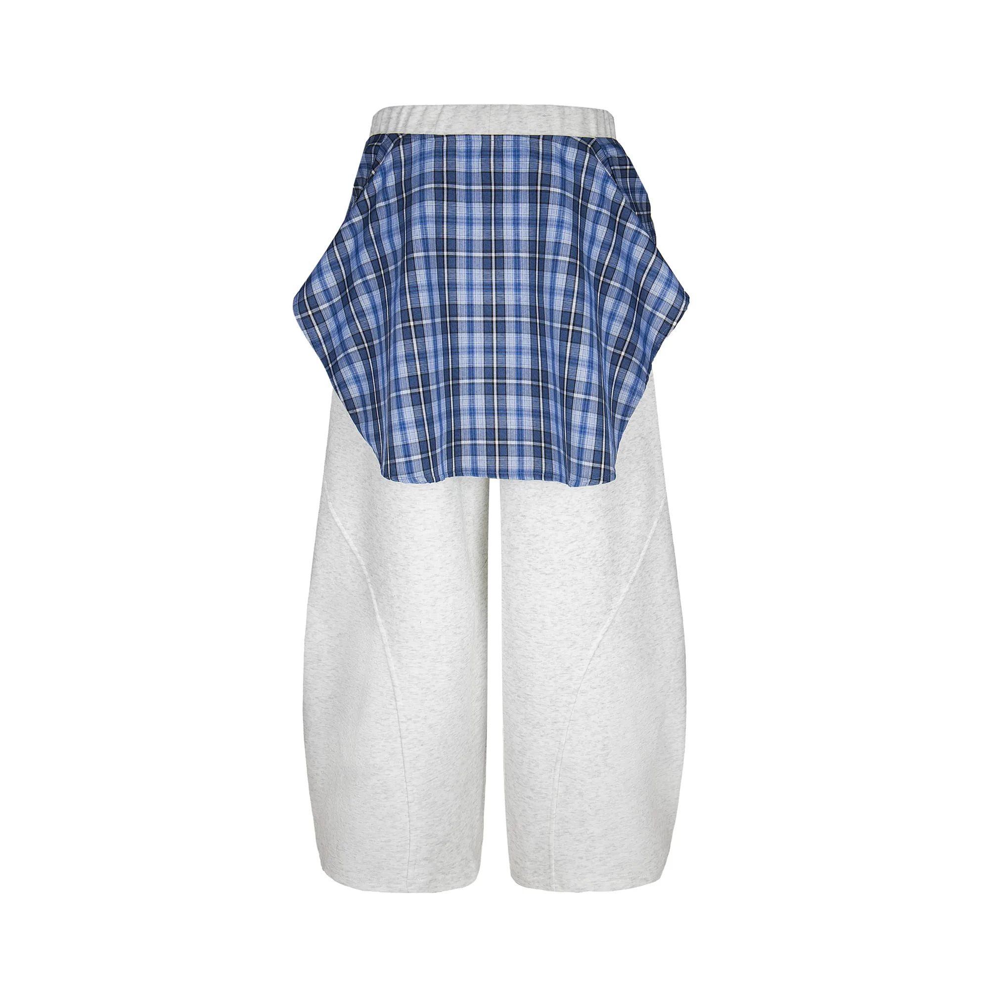 Omirad Plaid-Tied Relaxed Sweatpants sold by Omirad product image thumbnail 5