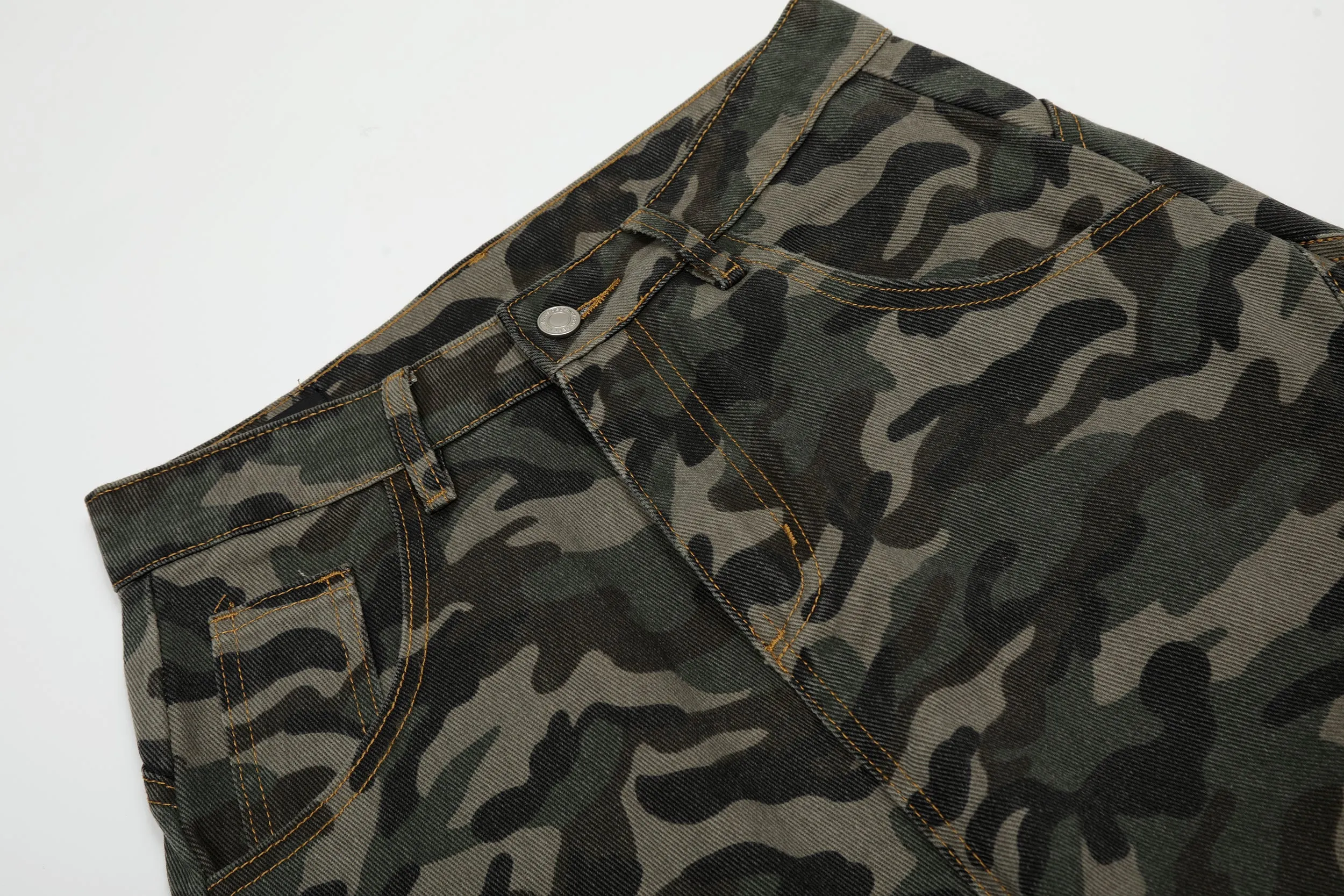 Omirad Camo Panel Balloon Pants sold by Omirad product image thumbnail 4