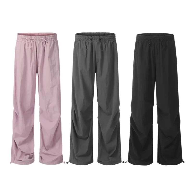 Omirad Lightweight Nylon Drawstring Pants made by Omirad