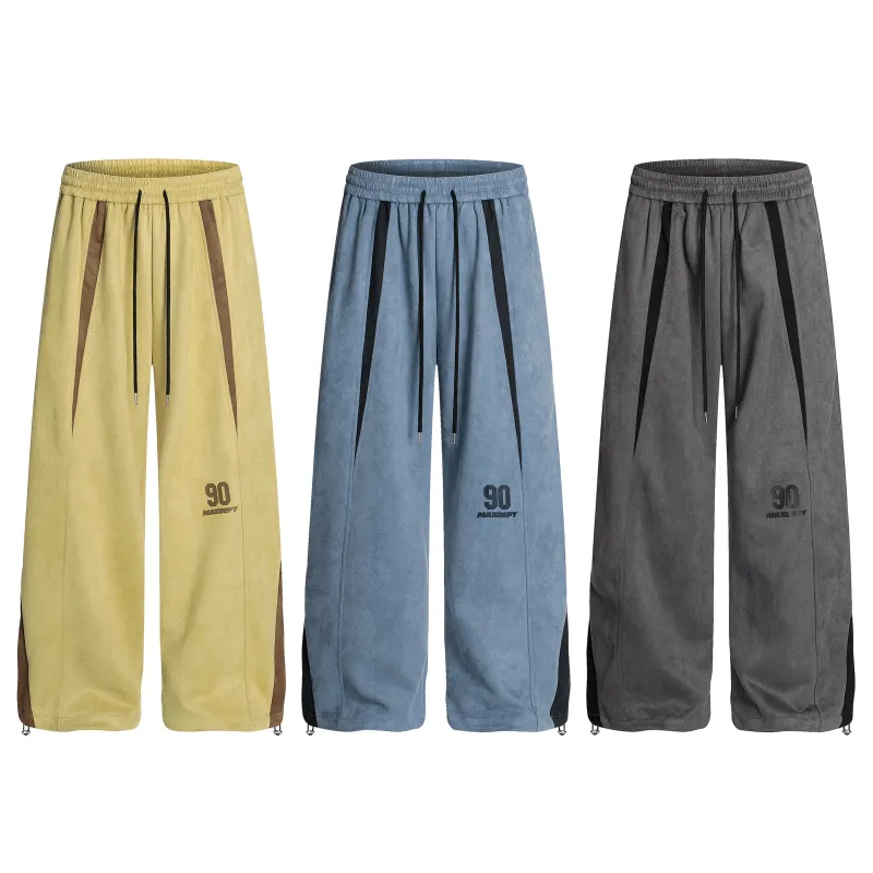 Omirad Colorblock Performance Mesh Track Pants made by Omirad