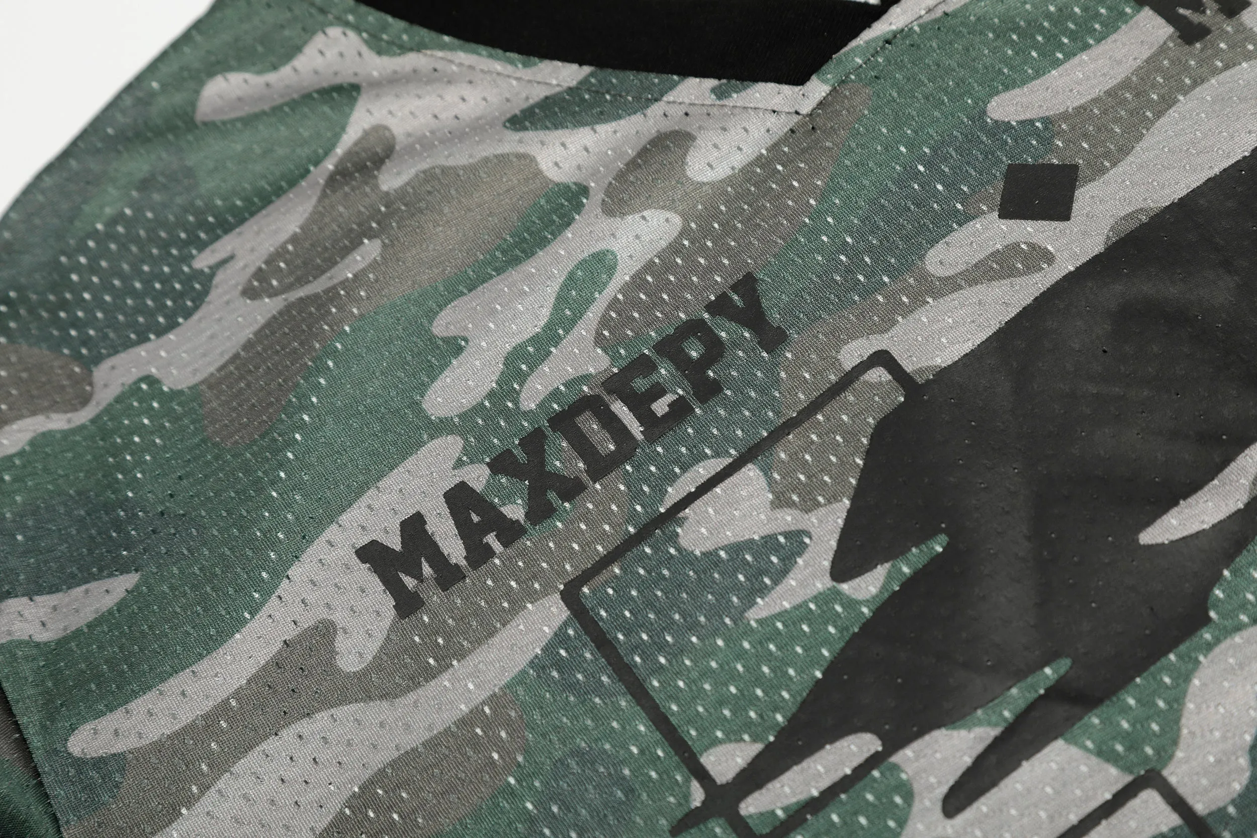 Omirad Camo Mesh Jersey Tee sold by Omirad product image thumbnail 4