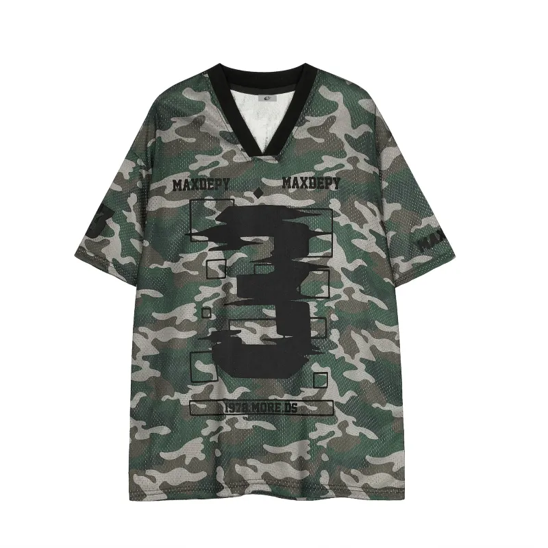 Omirad Camo Mesh Jersey Tee made by Omirad
