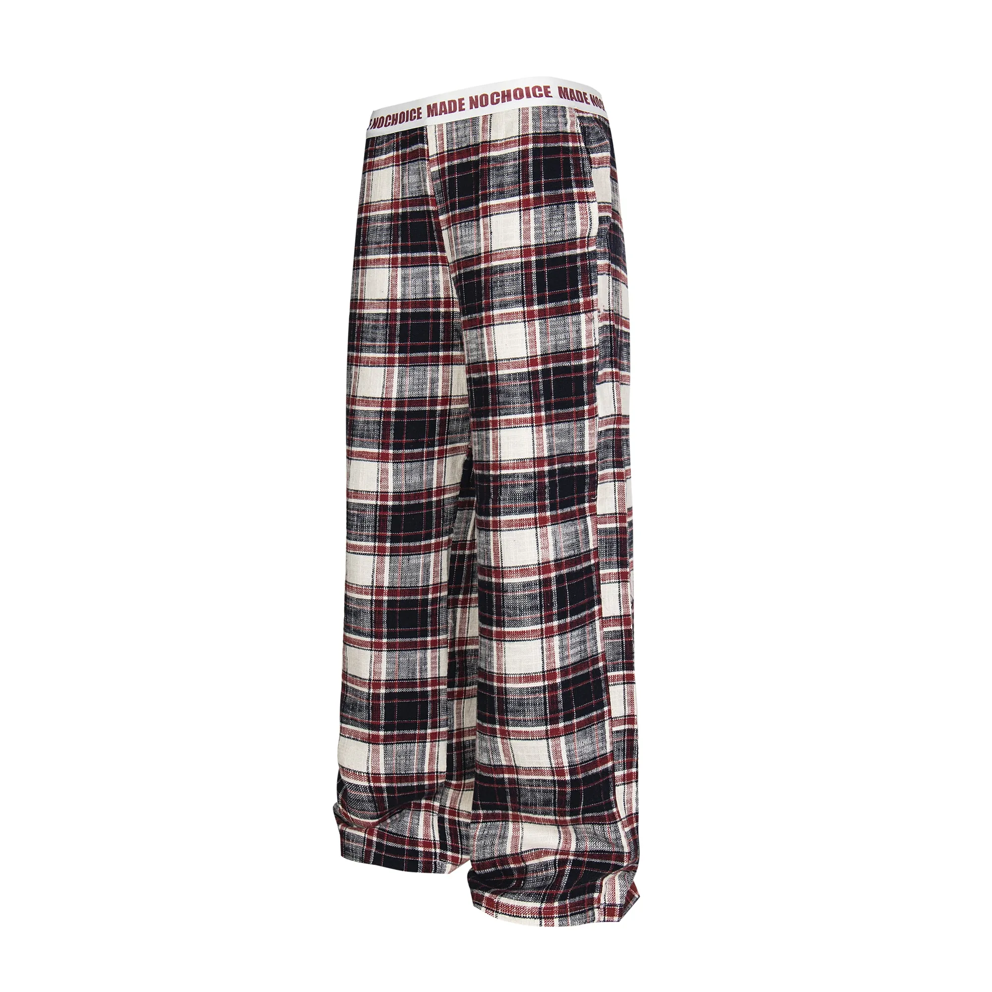 Omirad Plaid Wide-Leg Lounge Pants sold by Omirad product image thumbnail 5