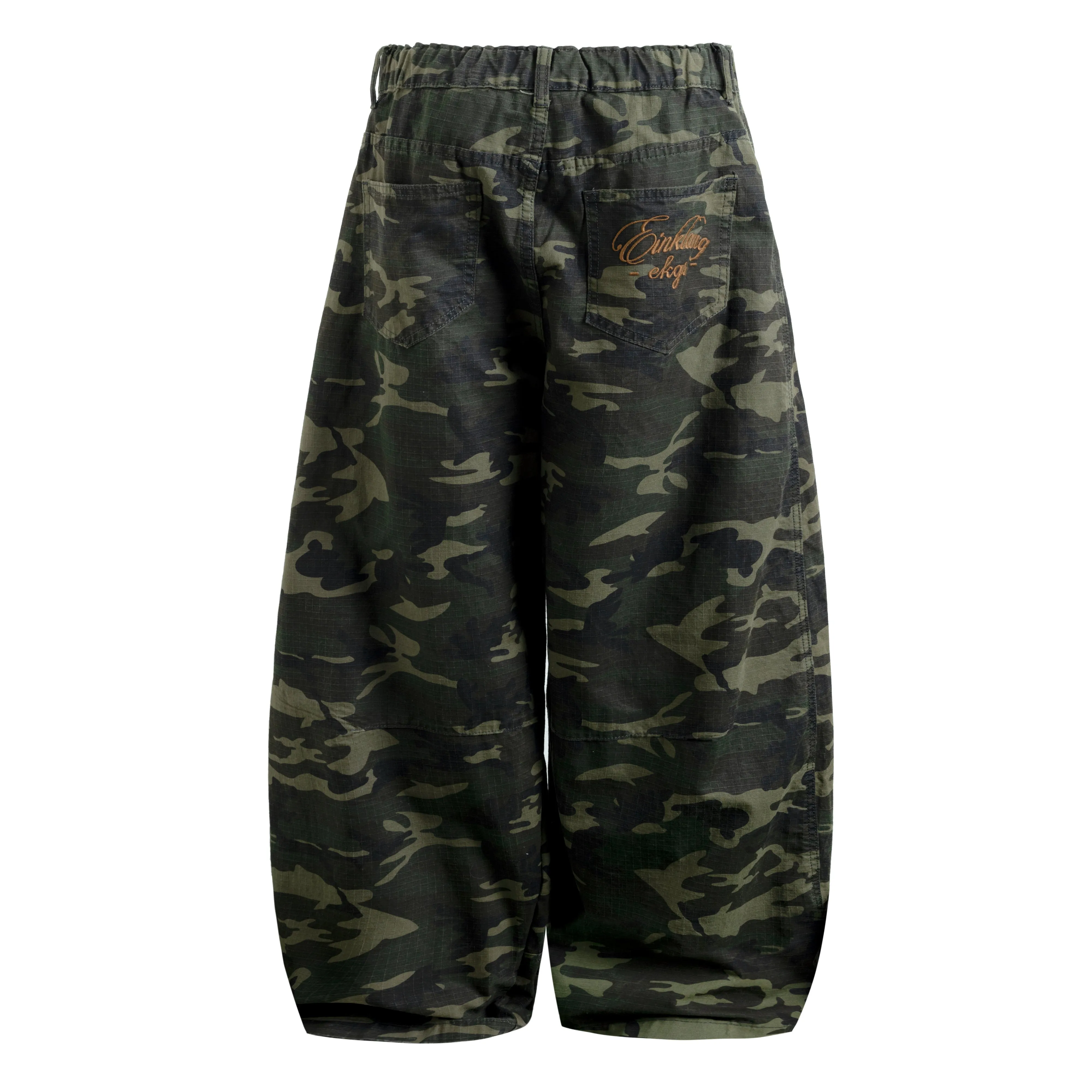 Omirad Camo Wide-Leg Cotton Pants sold by Omirad product image thumbnail 3