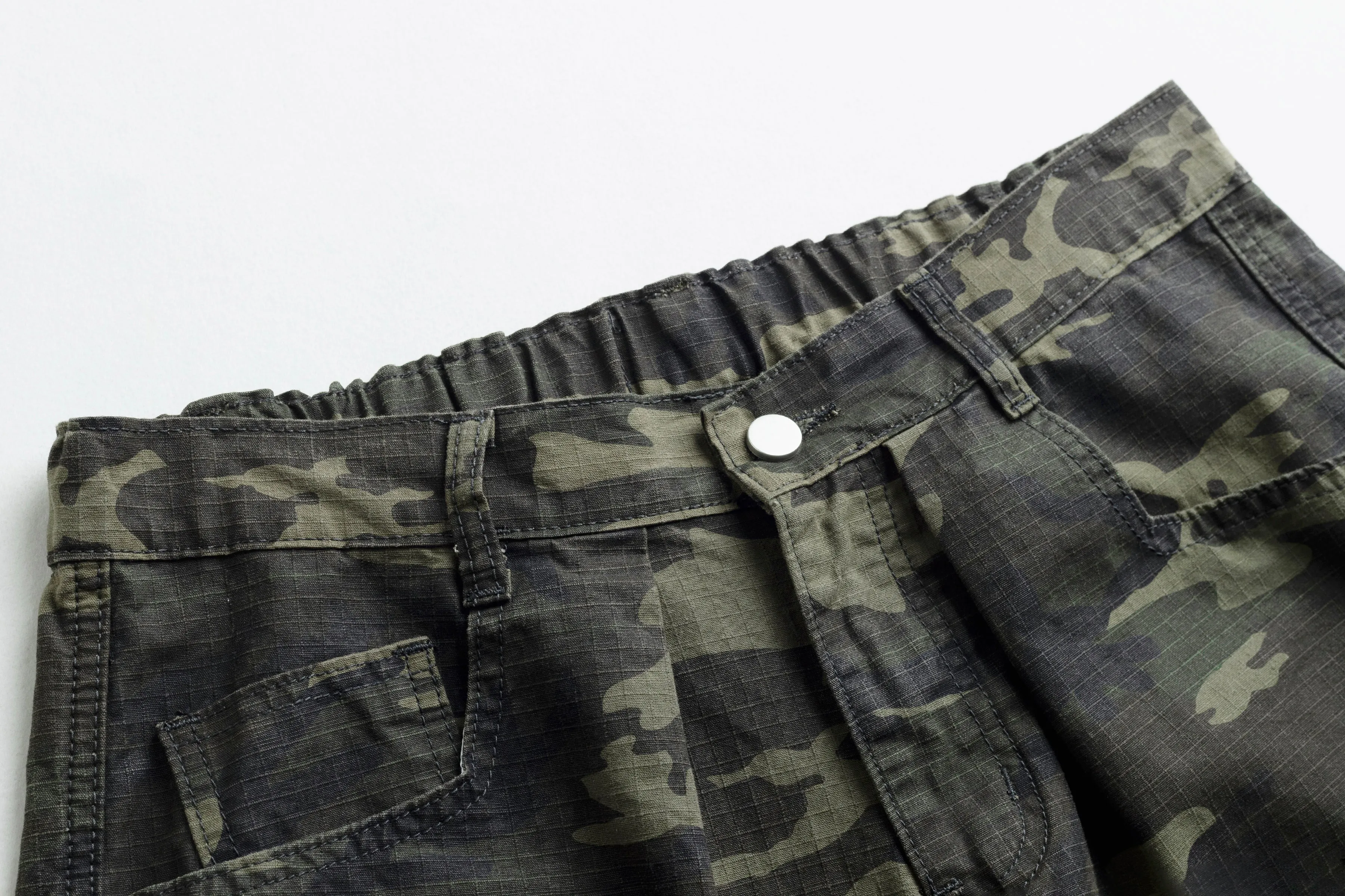 Omirad Camo Wide-Leg Cotton Pants sold by Omirad product image thumbnail 4