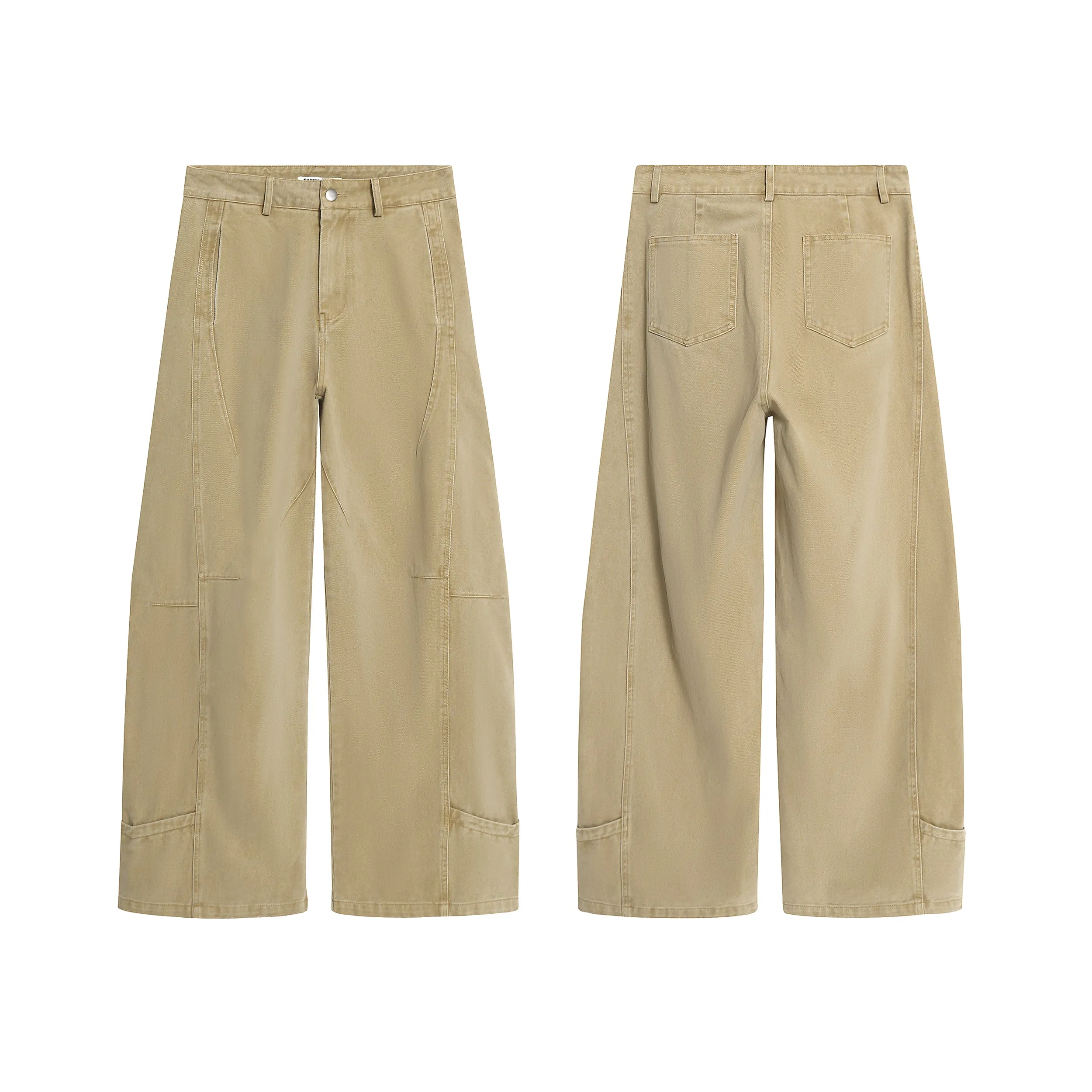 Omirad Minimal Wide-Leg Work Pants sold by Omirad