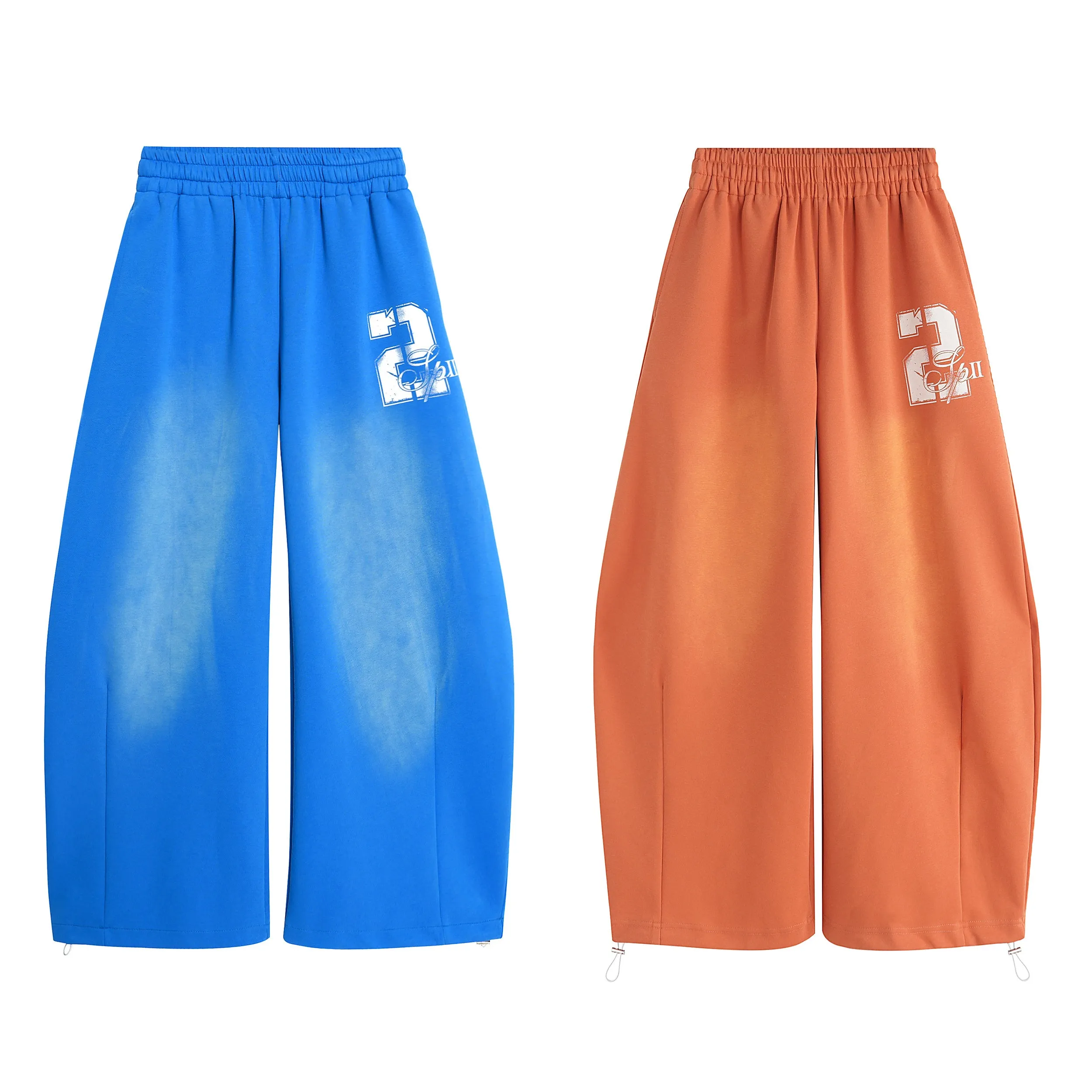 Omirad Gradient Washed Wide-Leg Sweatpants sold by Omirad