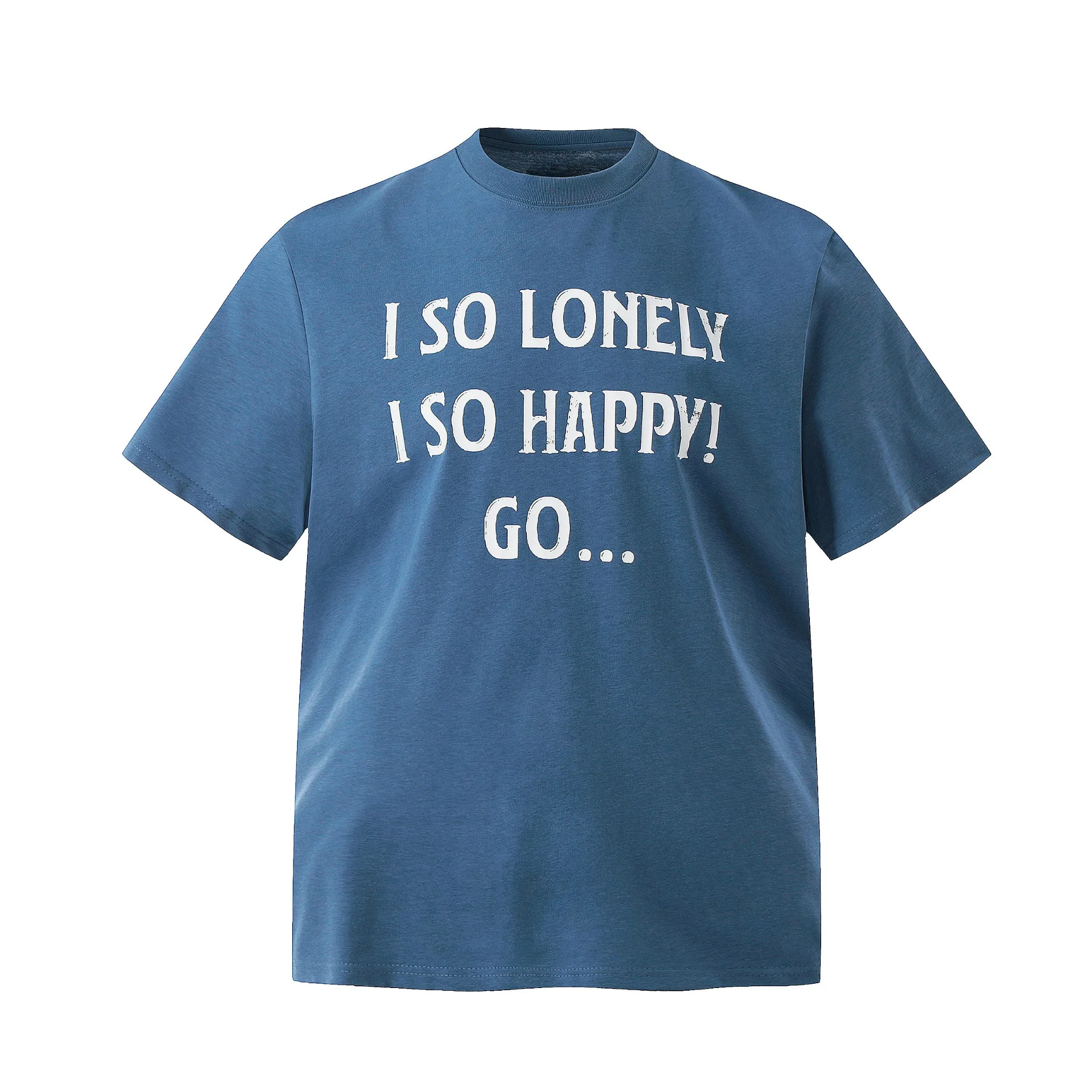 Omirad “Lonely Happy” Graphic Tee sold by Omirad product image thumbnail 2
