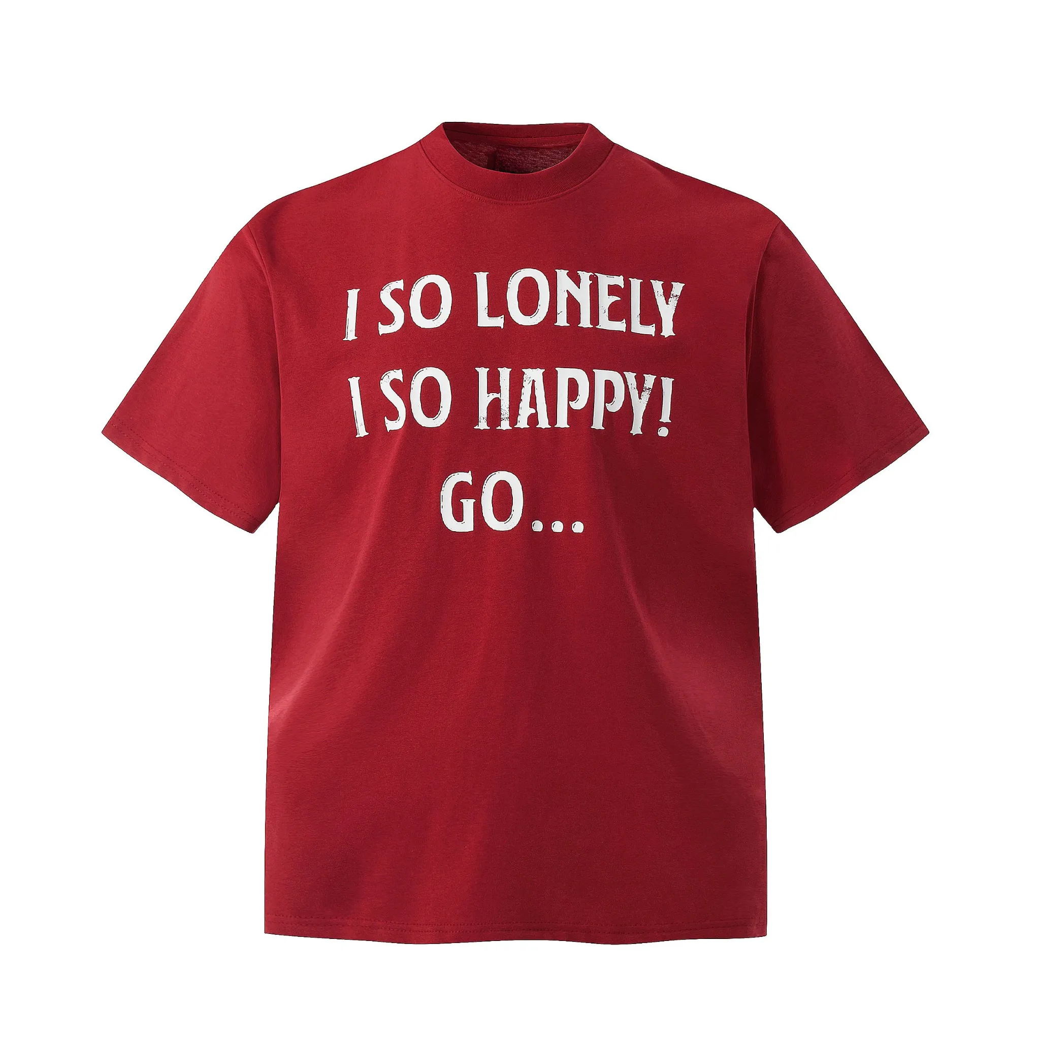 Omirad “Lonely Happy” Graphic Tee sold by Omirad product image thumbnail 4
