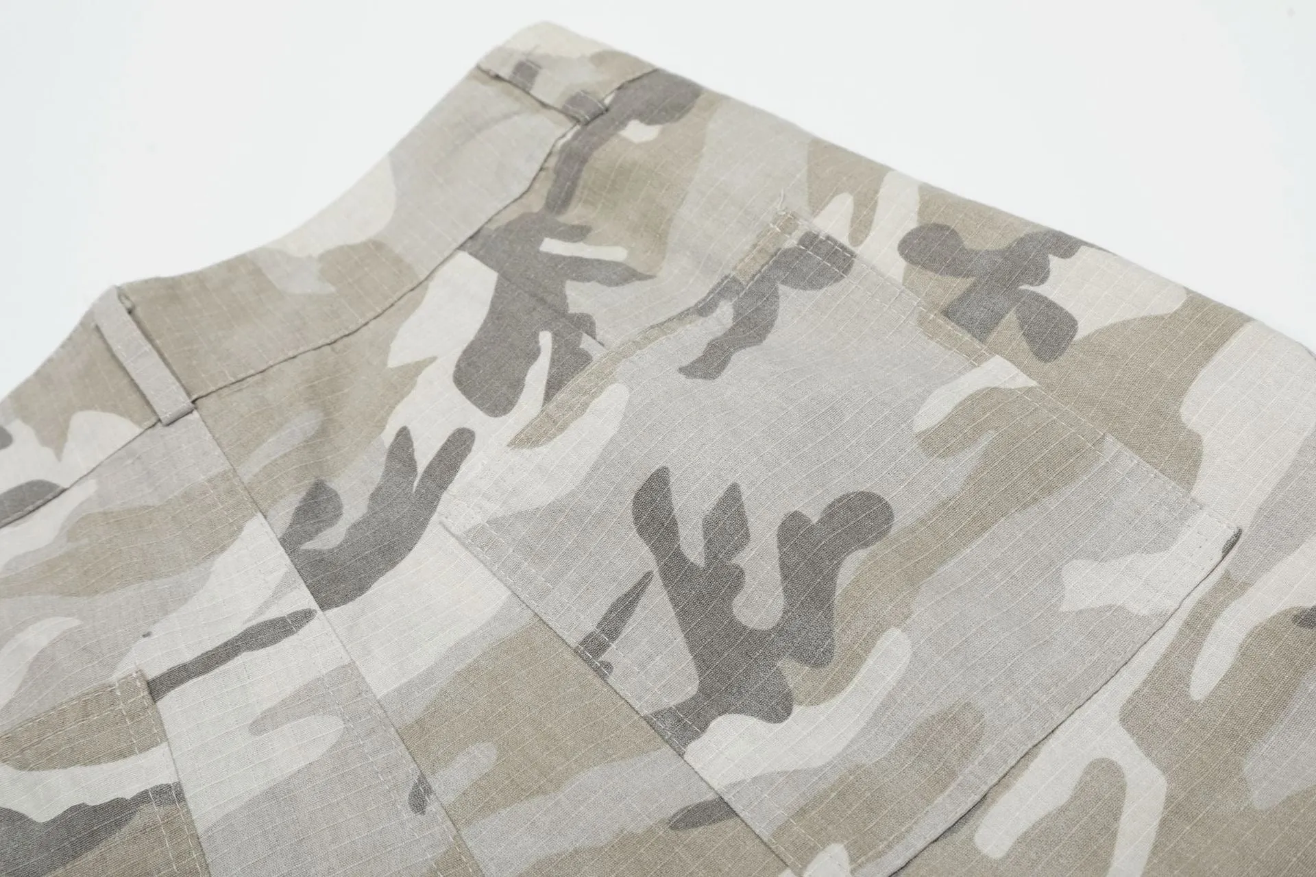 Omirad Arctic Camo Paneled Wide-Leg Pants sold by Omirad product image thumbnail 5