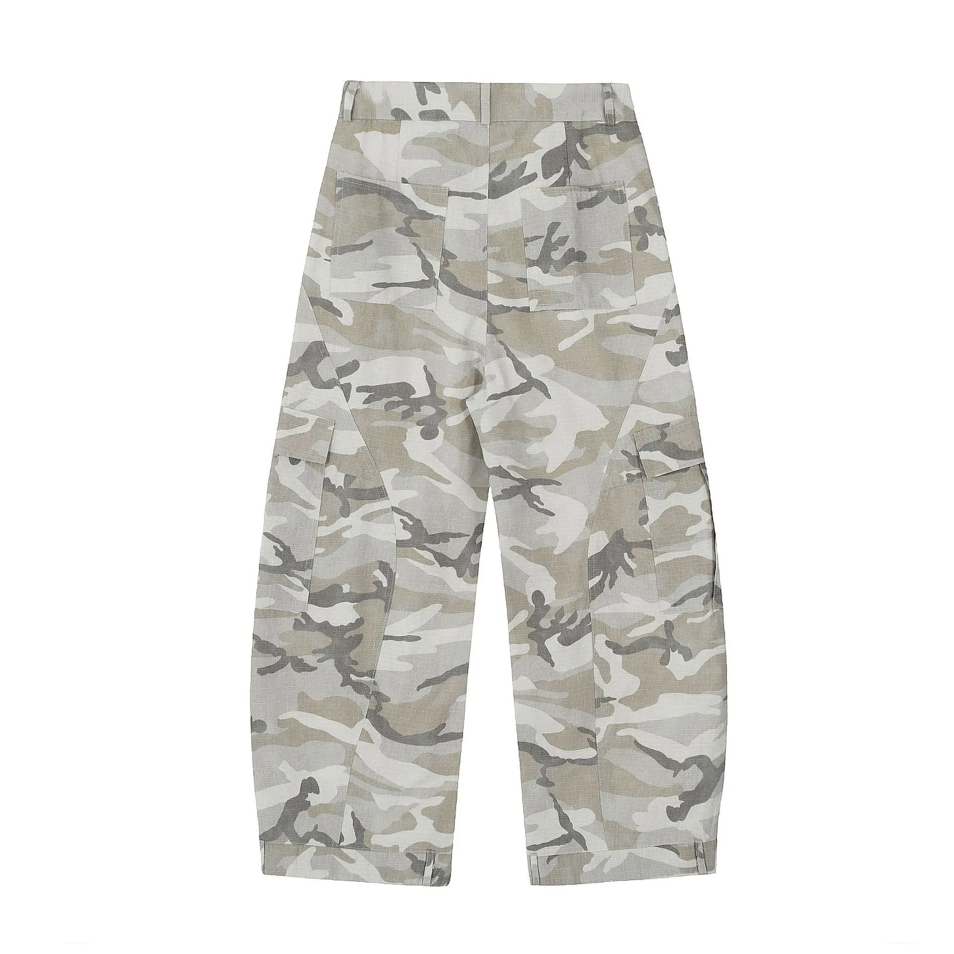 Omirad Arctic Camo Paneled Wide-Leg Pants sold by Omirad product image thumbnail 3