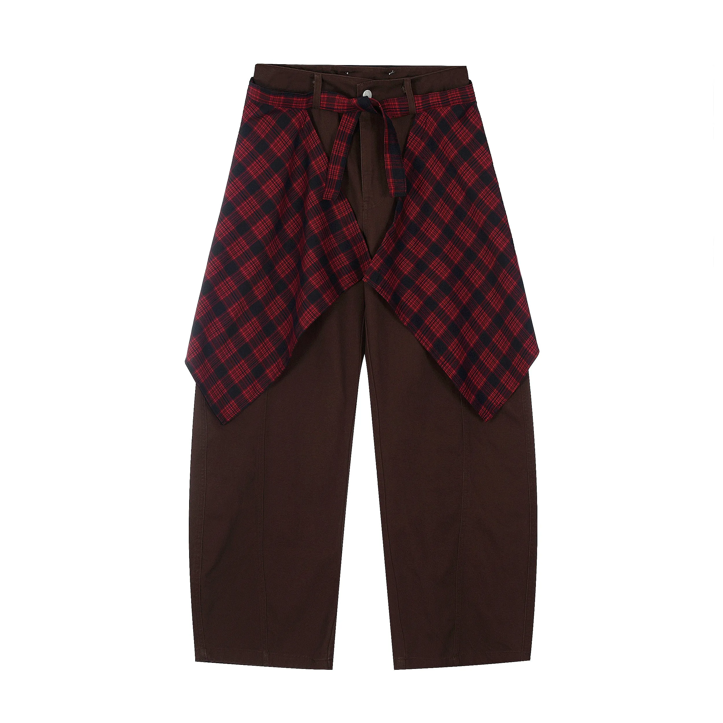 Omirad Layered Flannel Tie Pants sold by Omirad product image thumbnail 3