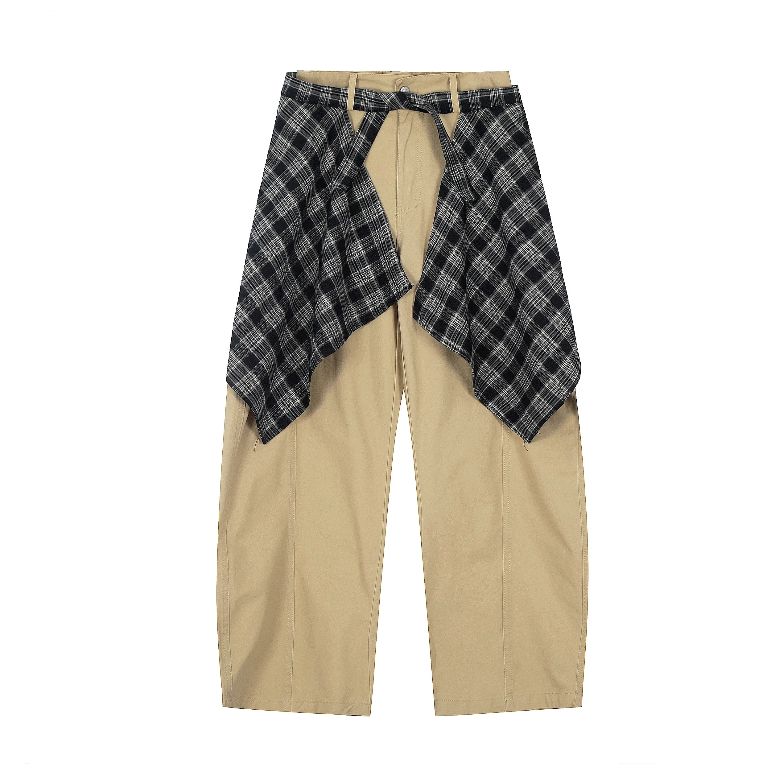 Omirad Layered Flannel Tie Pants sold by Omirad product image thumbnail 5