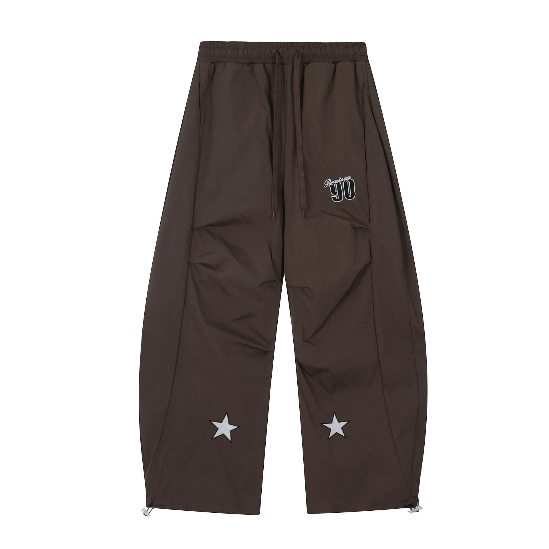 Omirad Reflective Star Wide-Leg Track Pants sold by Omirad product image thumbnail 2