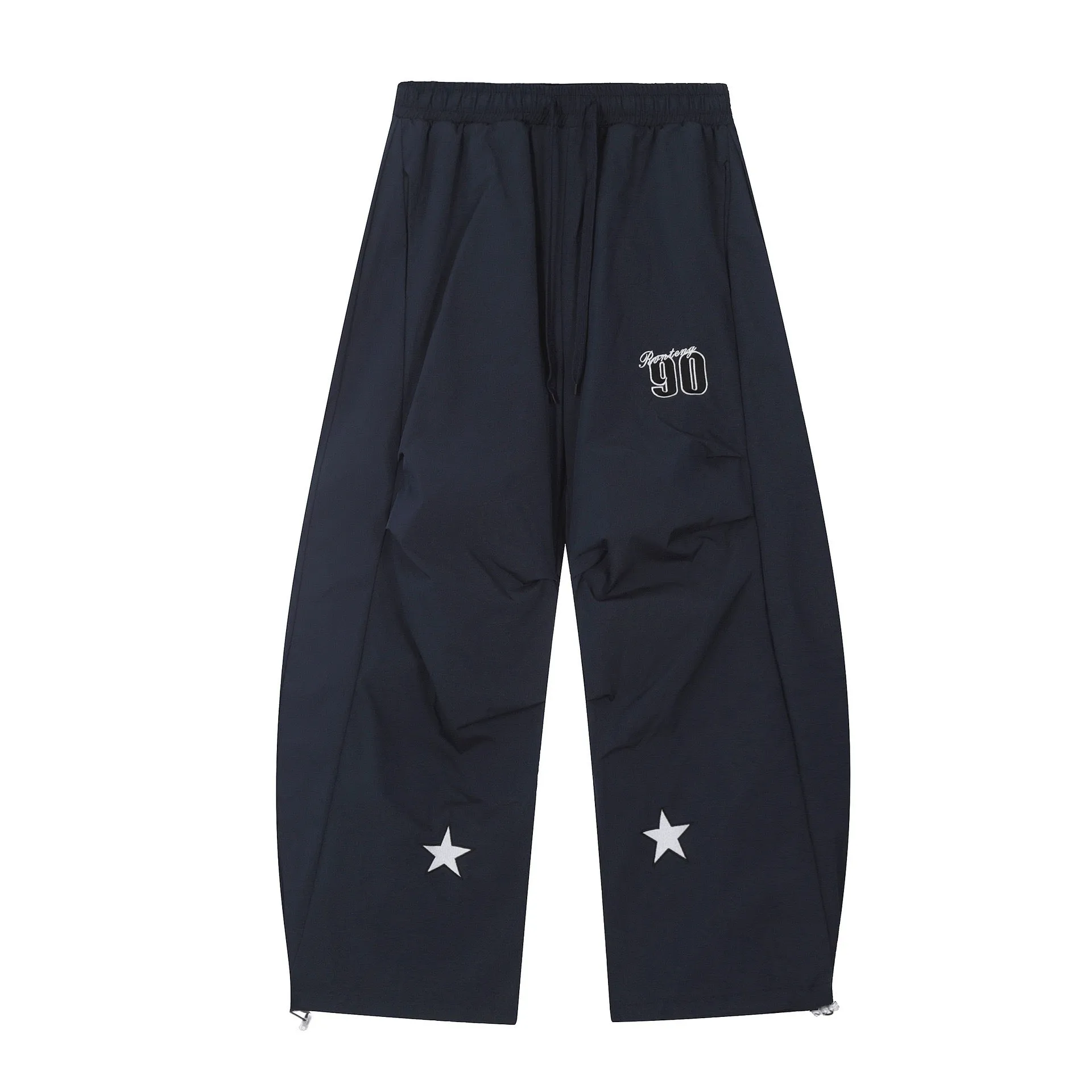 Omirad Reflective Star Wide-Leg Track Pants sold by Omirad product image thumbnail 4