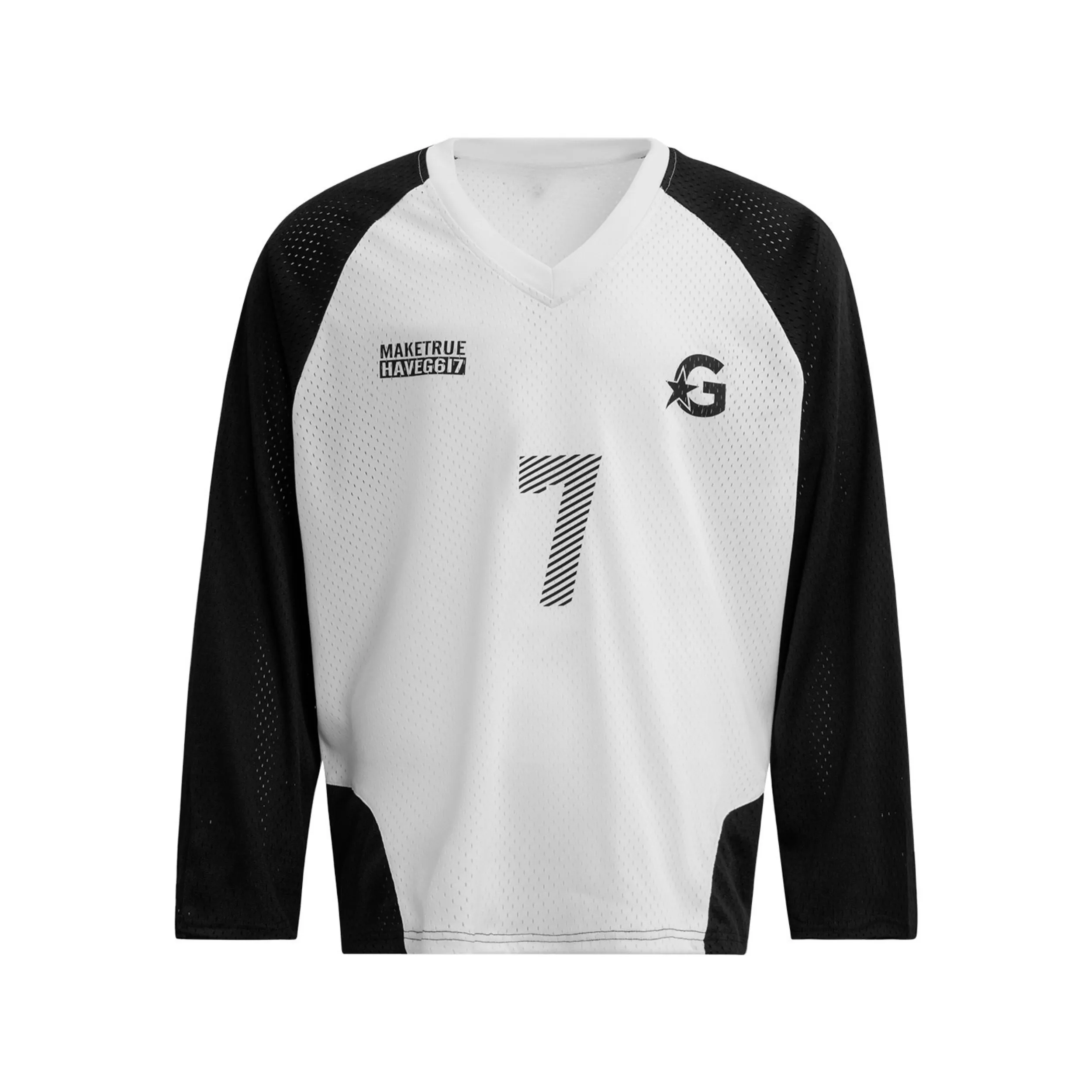 Omirad Long-Sleeve Mesh Jersey Tee sold by Omirad product image thumbnail 2