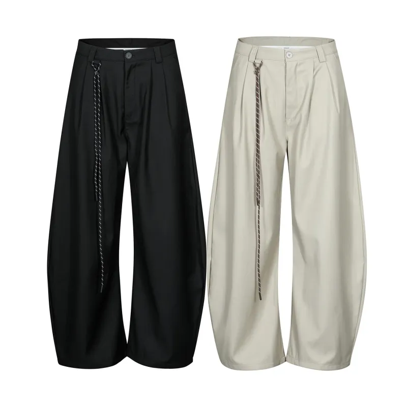 Omirad Fluid Wide-Leg Mesh Trousers made by Omirad