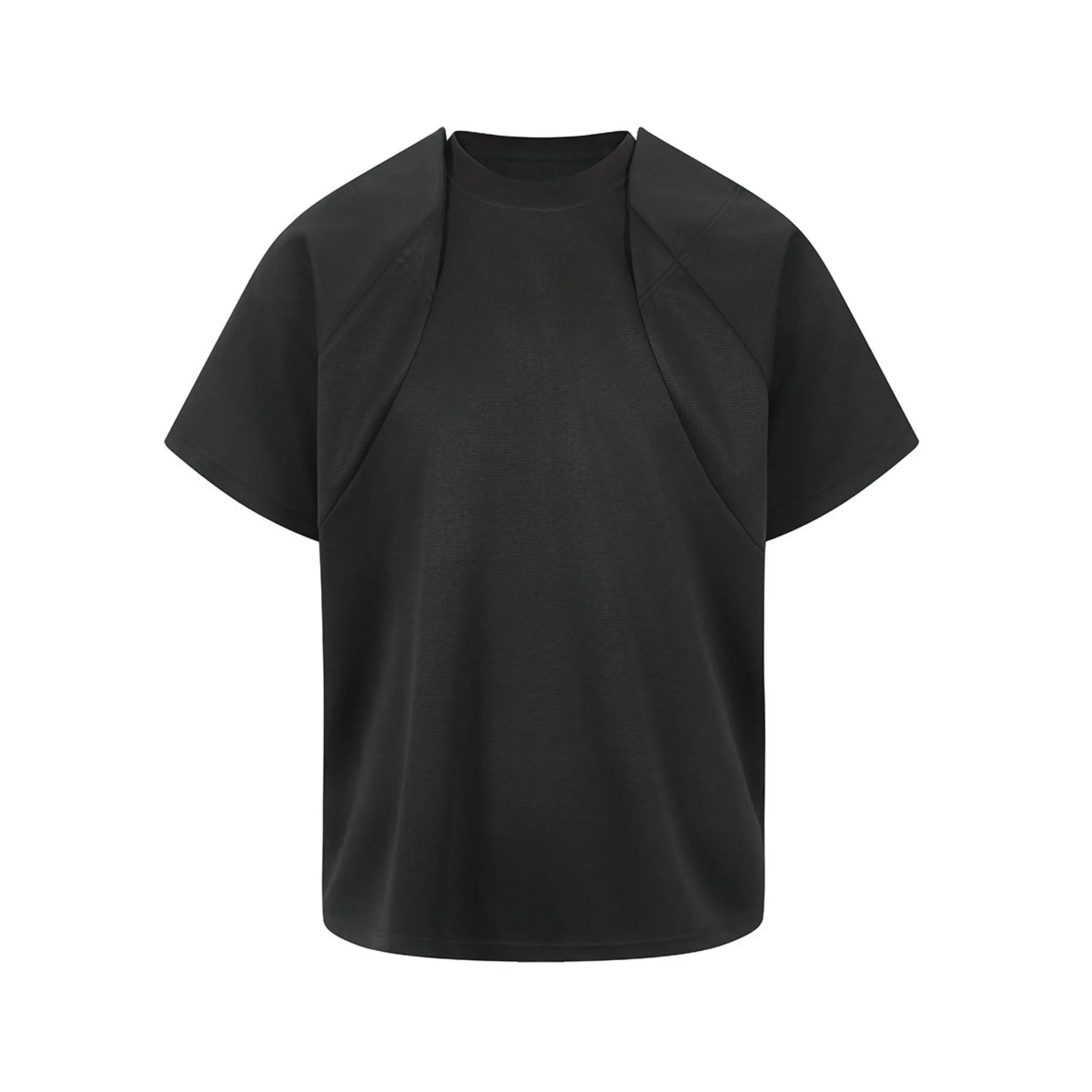 Omirad “Shadow Structure” Tech Short-Sleeve Tee sold by Omirad product image thumbnail 2