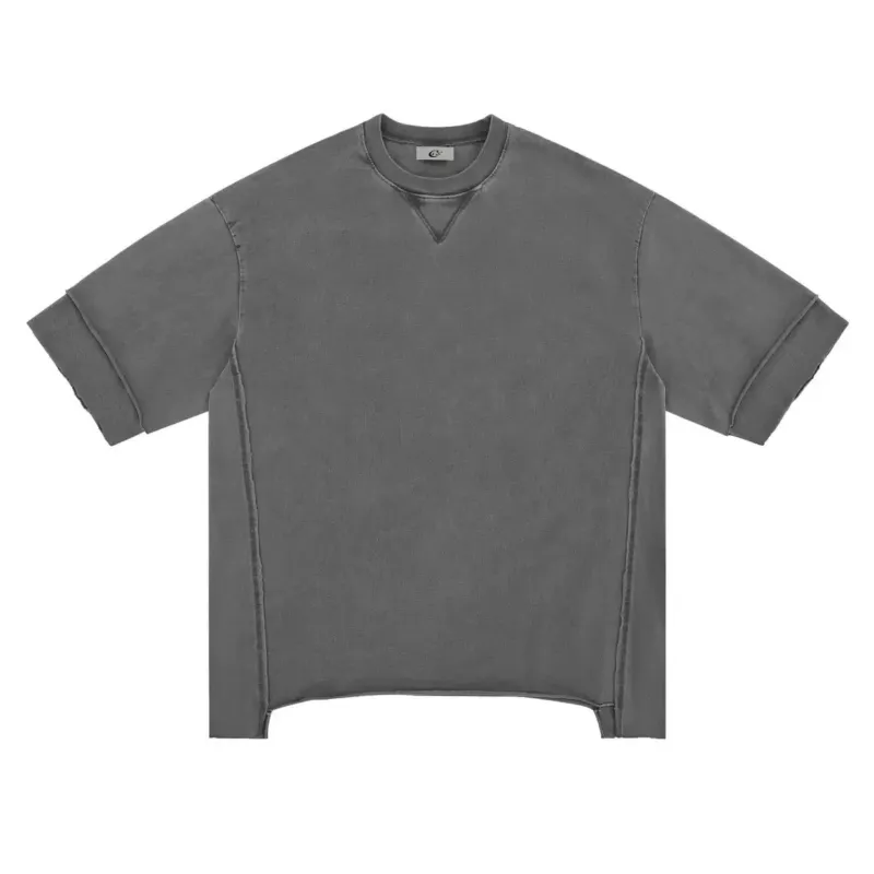 Omirad Vintage Washed Split-Hem Tee made by Omirad