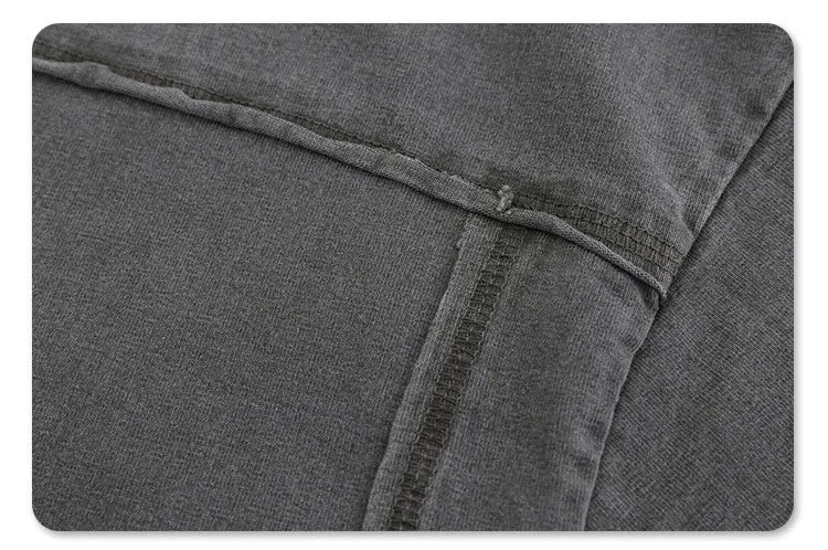Omirad Vintage Washed Split-Hem Tee sold by Omirad product image thumbnail 5