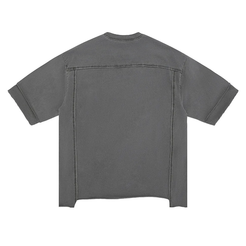 Omirad Vintage Washed Split-Hem Tee sold by Omirad product image thumbnail 2