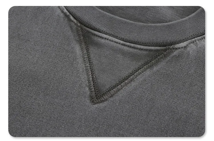 Omirad Vintage Washed Split-Hem Tee sold by Omirad product image thumbnail 3