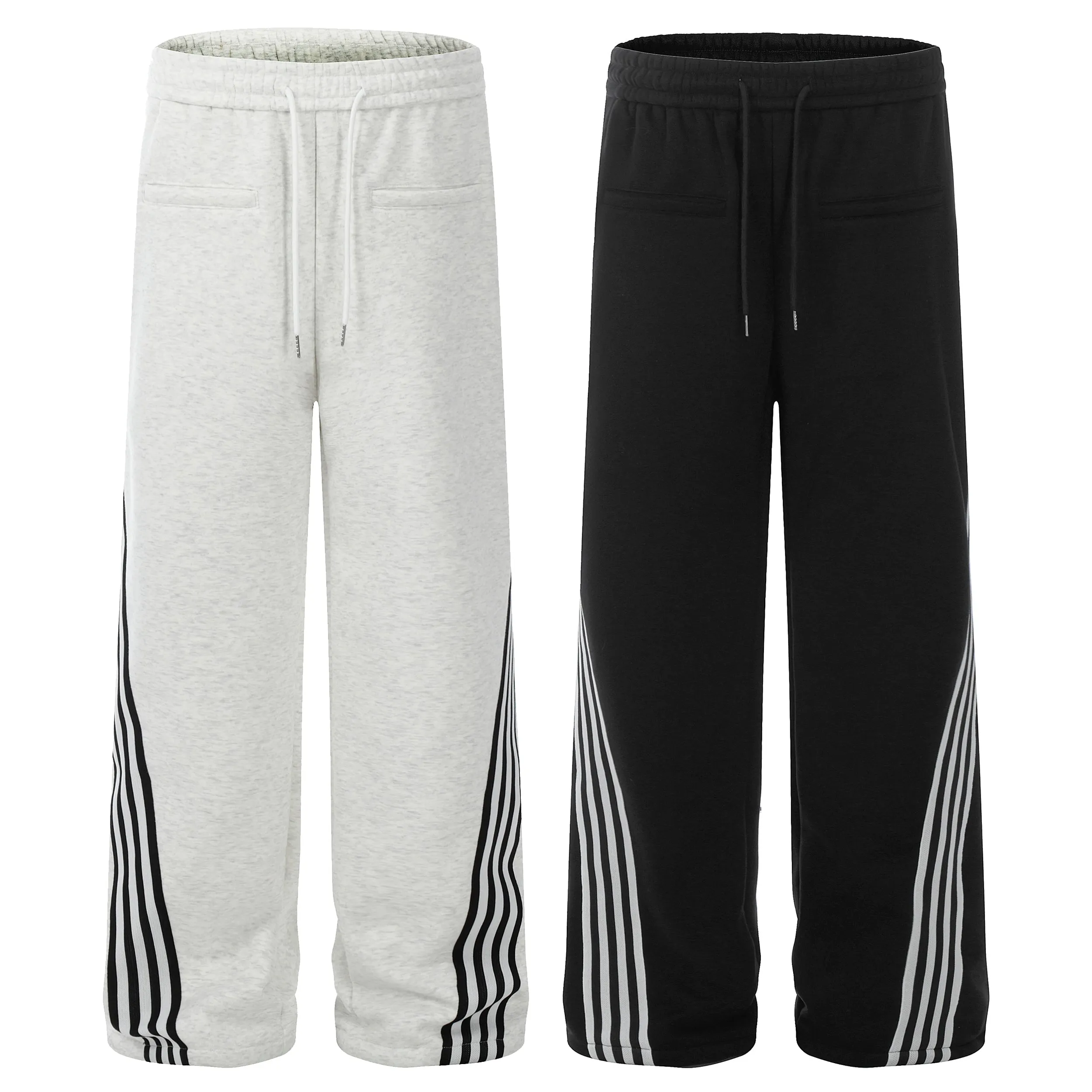Omirad Gradient Stripe Wide-Leg Sweatpants sold by Omirad