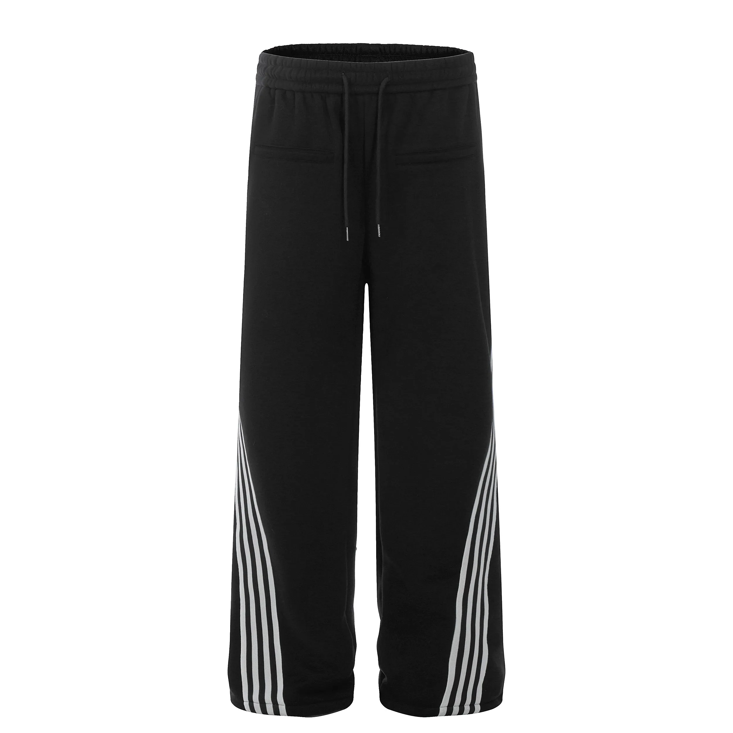 Omirad Gradient Stripe Wide-Leg Sweatpants sold by Omirad product image thumbnail 5