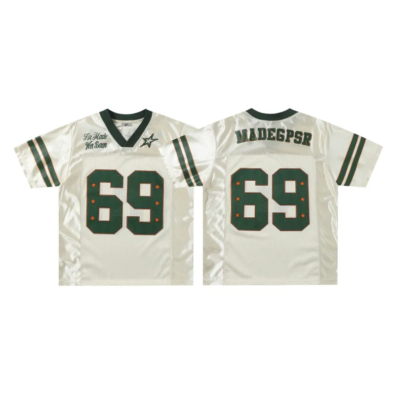 Omirad Retro Football Jersey Tee made by Omirad