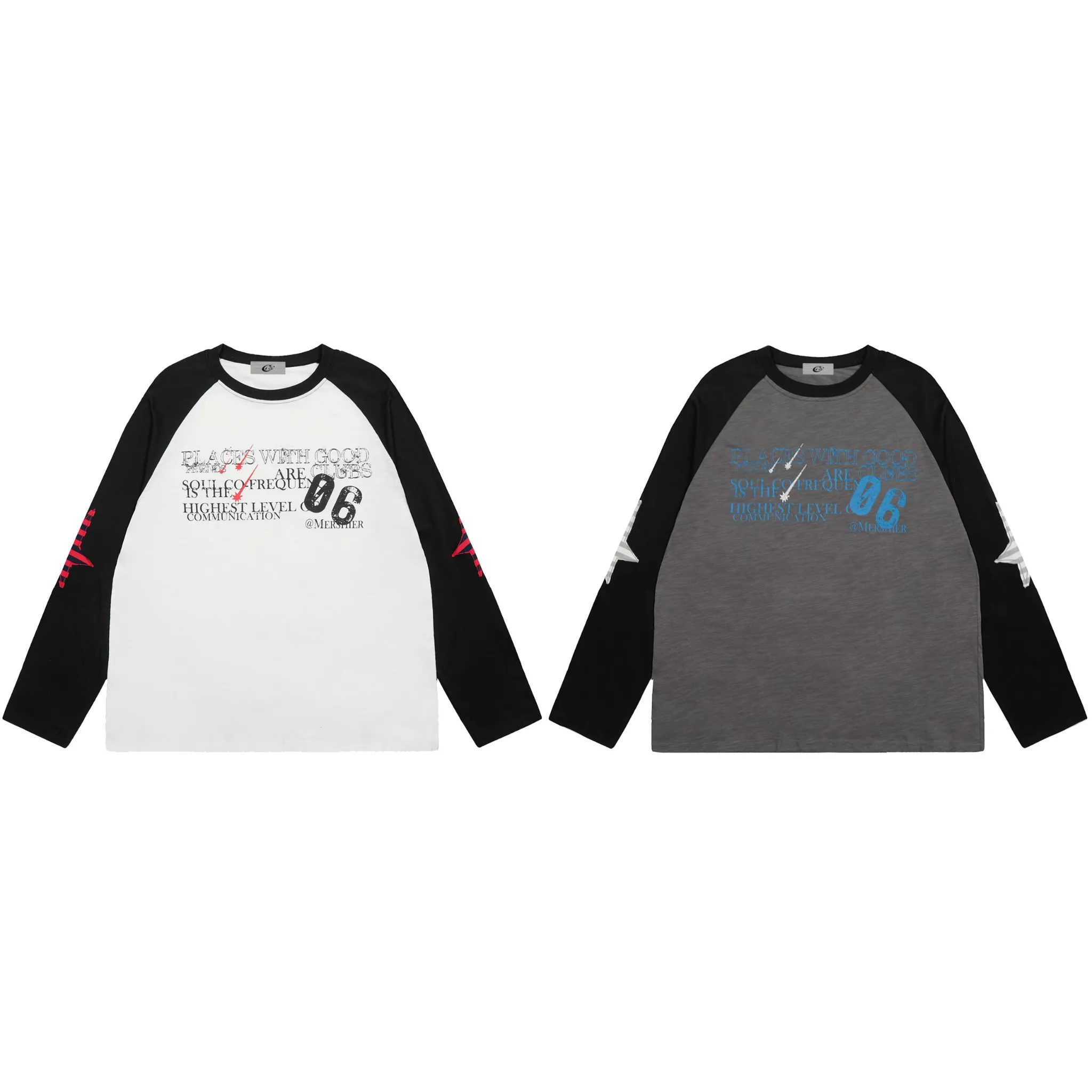 Omirad Raglan Graphic Long-Sleeve Tee sold by Omirad