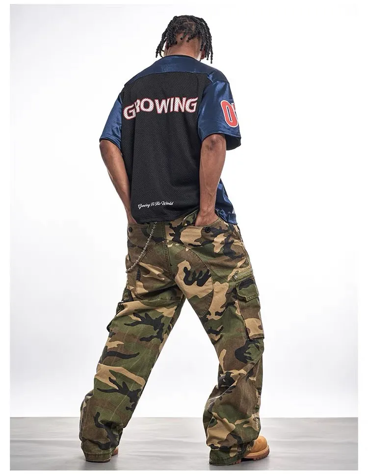 Omirad Varsity Block Mesh Jersey Tee sold by Omirad product image thumbnail 4