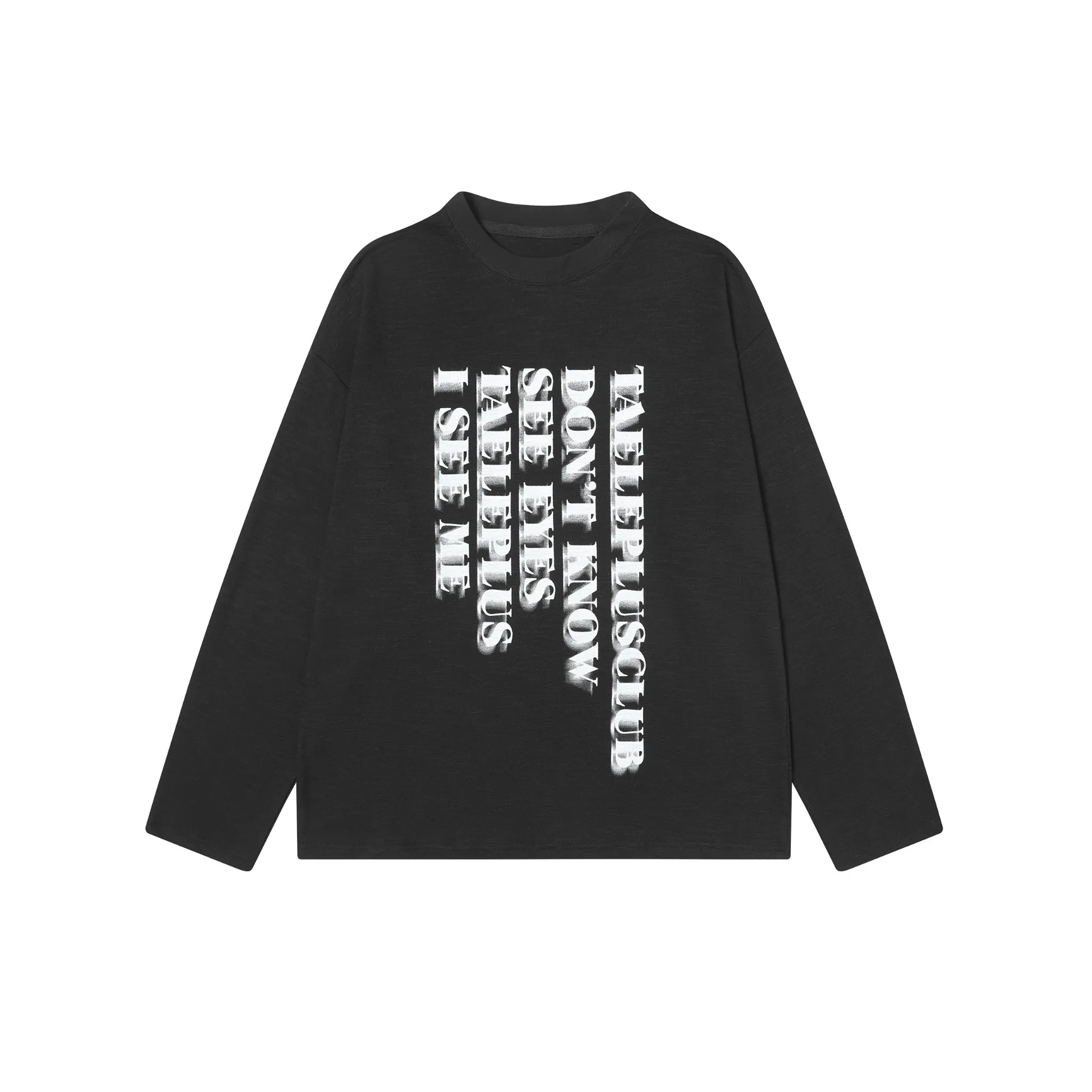 Omirad Vertical Shadow Graphic Long Sleeve Tee sold by Omirad product image thumbnail 5