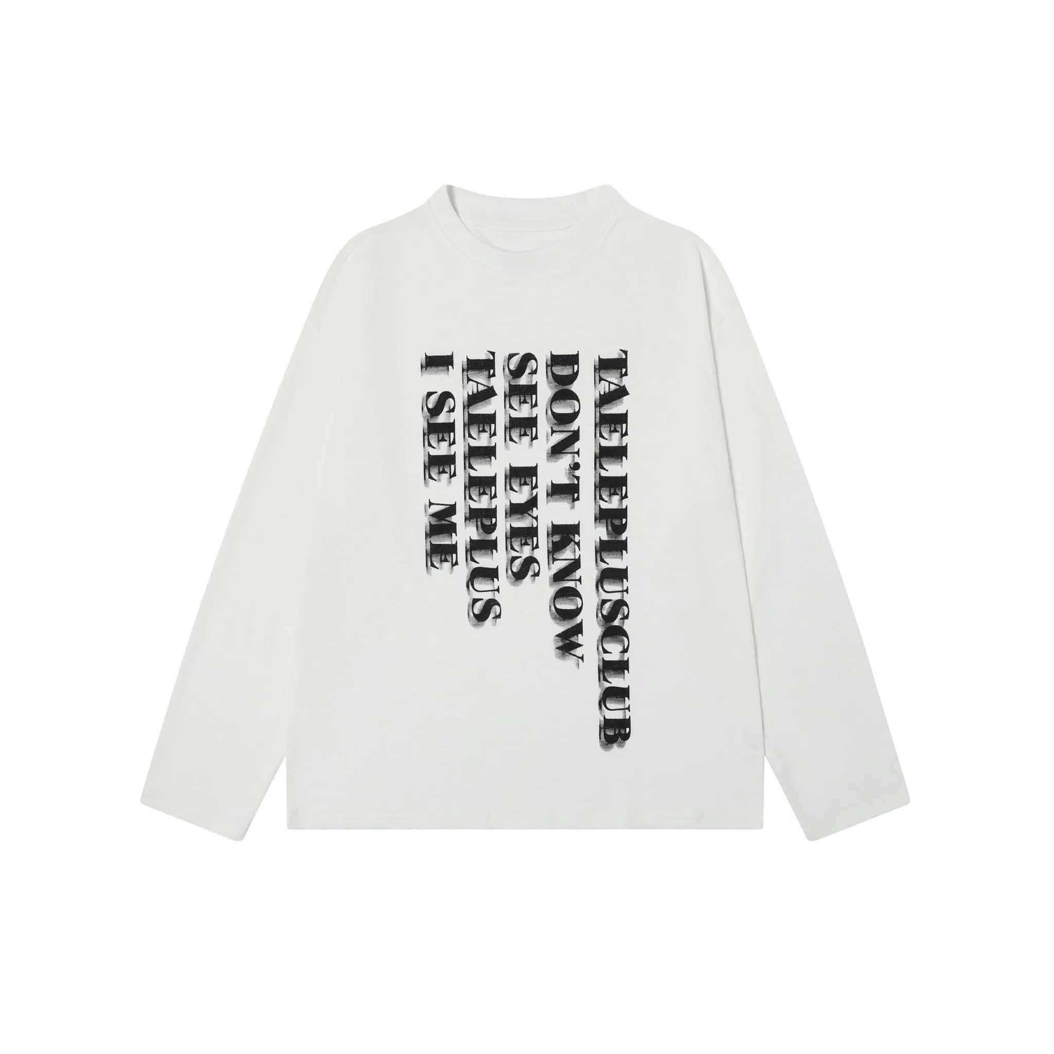 Omirad Vertical Shadow Graphic Long Sleeve Tee sold by Omirad product image thumbnail 2