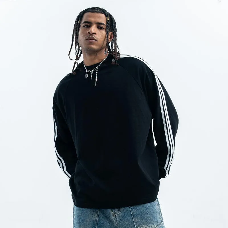 Omirad Double-Stripe Long Sleeve Tee sold by Omirad product image thumbnail 5