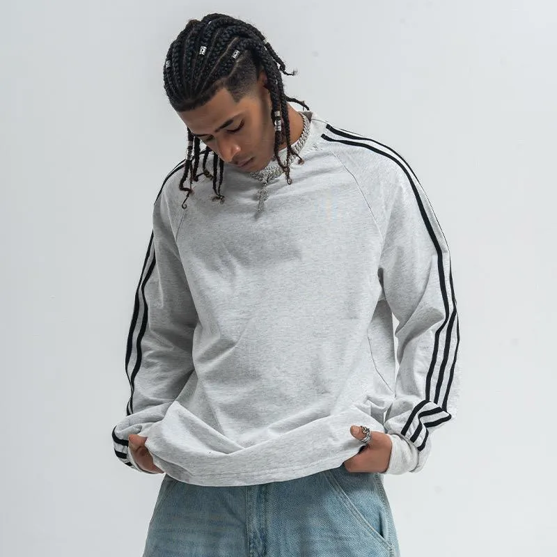 Omirad Double-Stripe Long Sleeve Tee sold by Omirad product image thumbnail 4