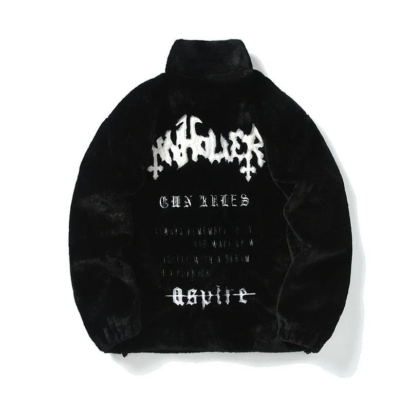 Omirad Graphic Fleece Zip Jacket sold by Omirad product image thumbnail 3