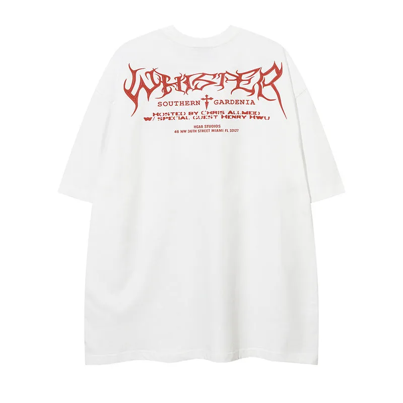 Omirad Distressed Raven Graphic Tee sold by Omirad product image thumbnail 3