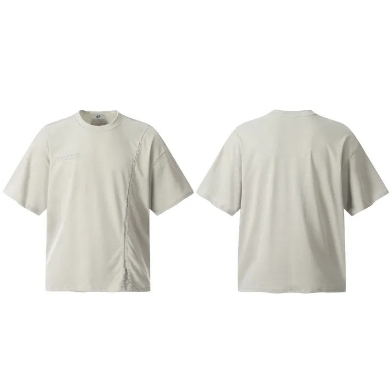 Omirad Asymmetric Stitch Tee made by Omirad