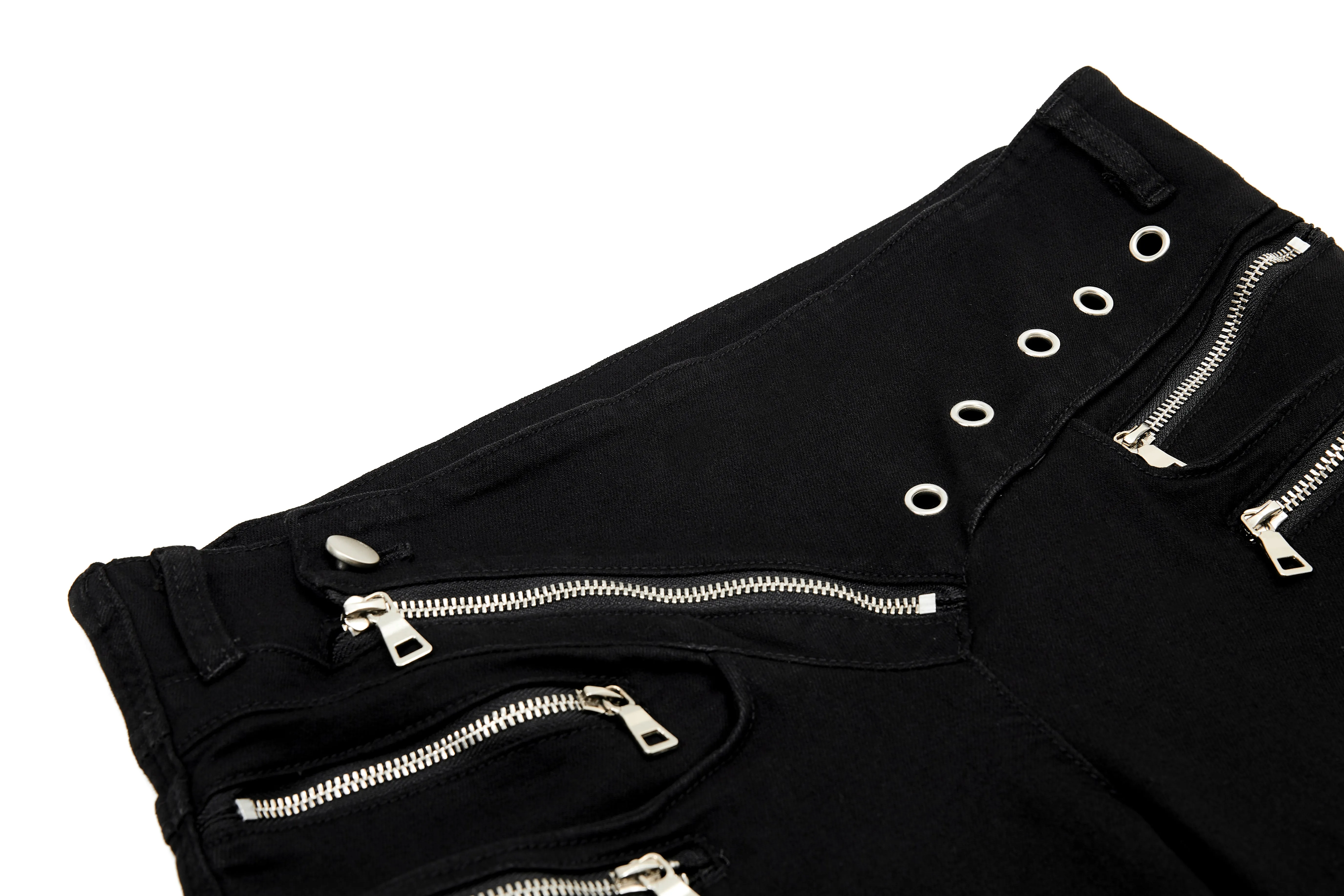Omirad Zipper Detail Flared Pants sold by Omirad product image thumbnail 5