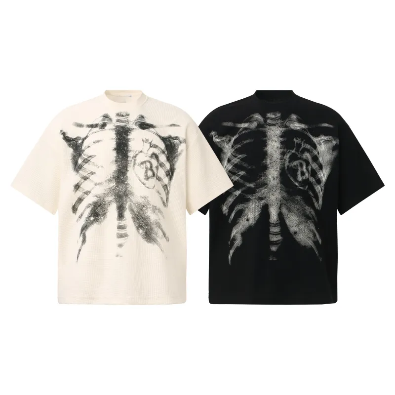 Omirad X-Ray Ribcage Graphic Tee made by Omirad