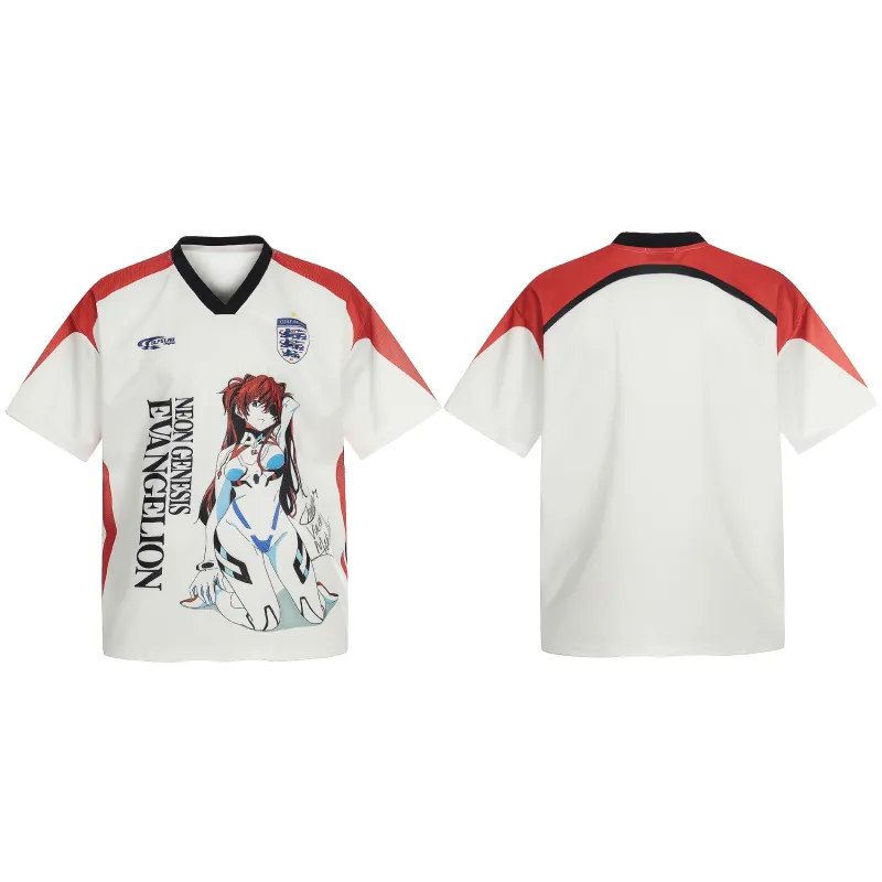 Omirad Anime Graphic Mesh Soccer Jersey made by Omirad