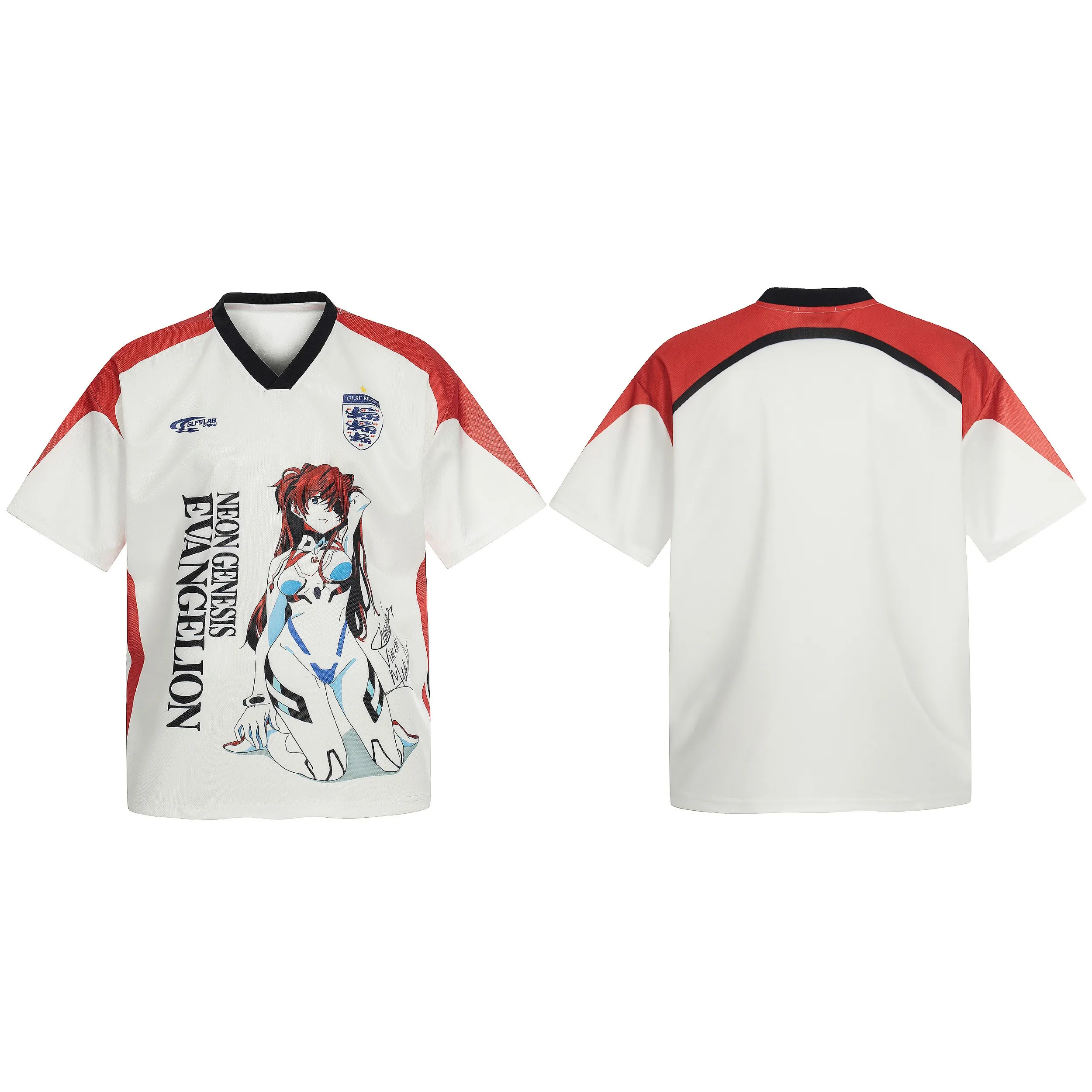 Omirad Anime Graphic Mesh Soccer Jersey sold by Omirad