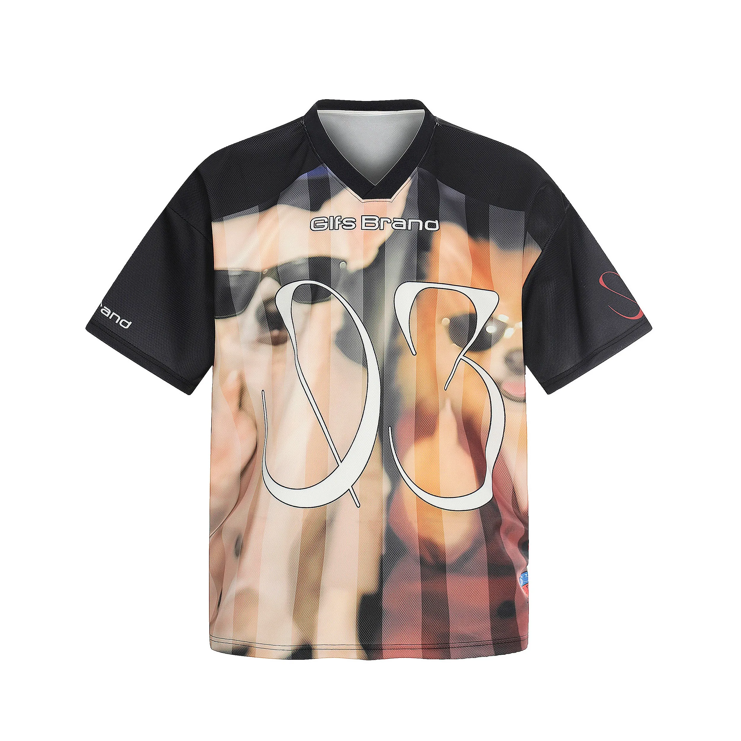Omirad Abstract Portrait Mesh Jersey sold by Omirad product image thumbnail 2