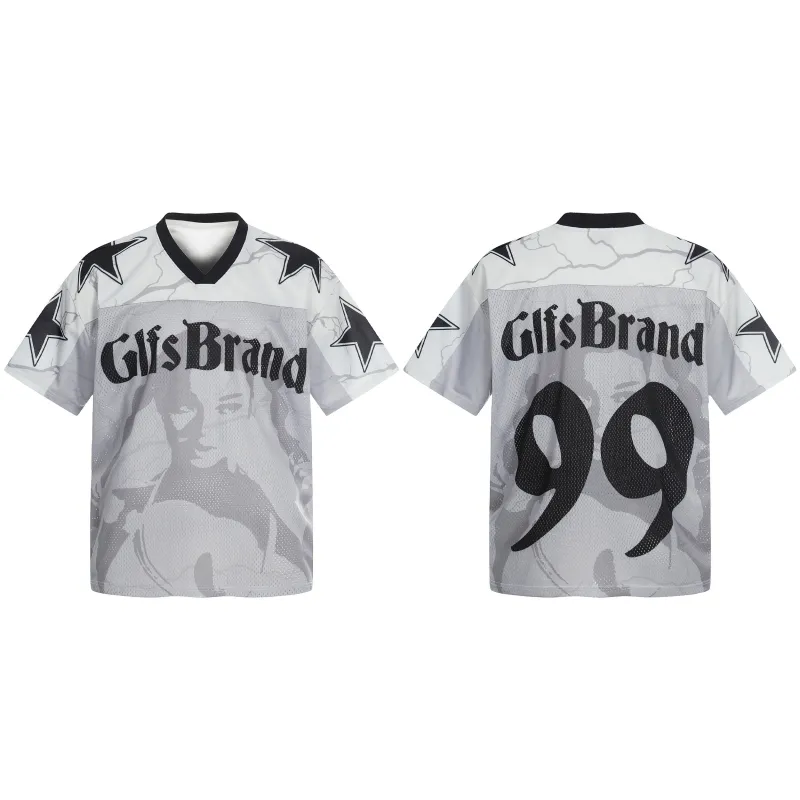 Omirad Portrait Graphic Mesh Jersey made by Omirad